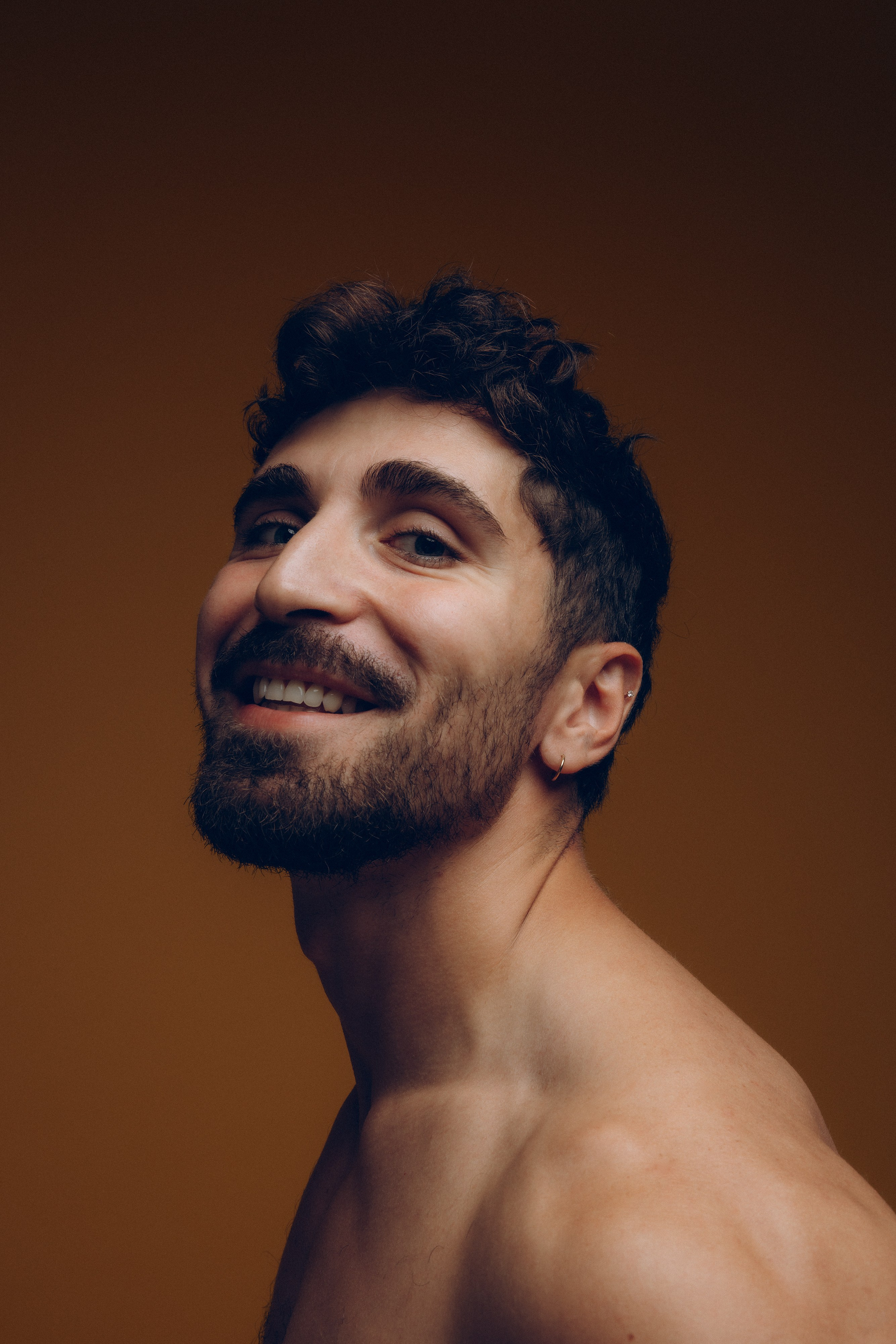 Barcelona nightlife DJ portrait photography session