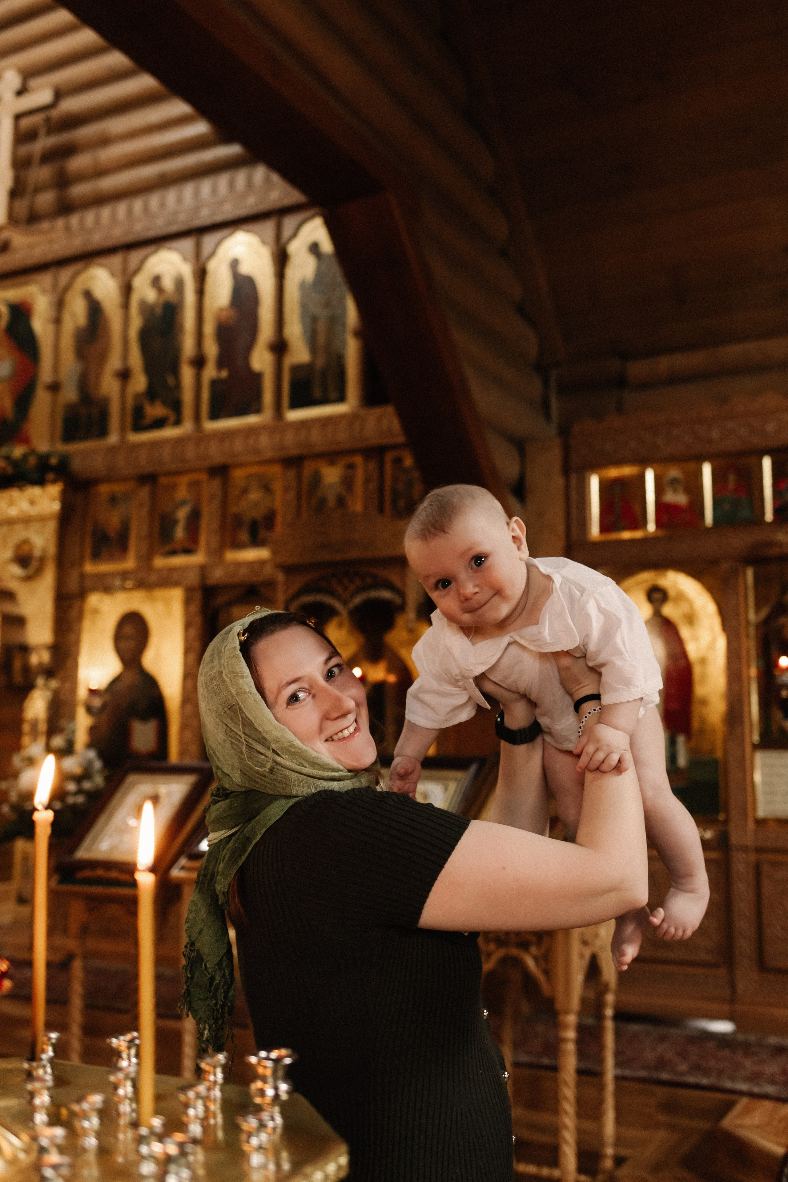 Крещение Платона и Софии. Семейный и детский фотограф в Нижнем Новгороде Буслаева Мария