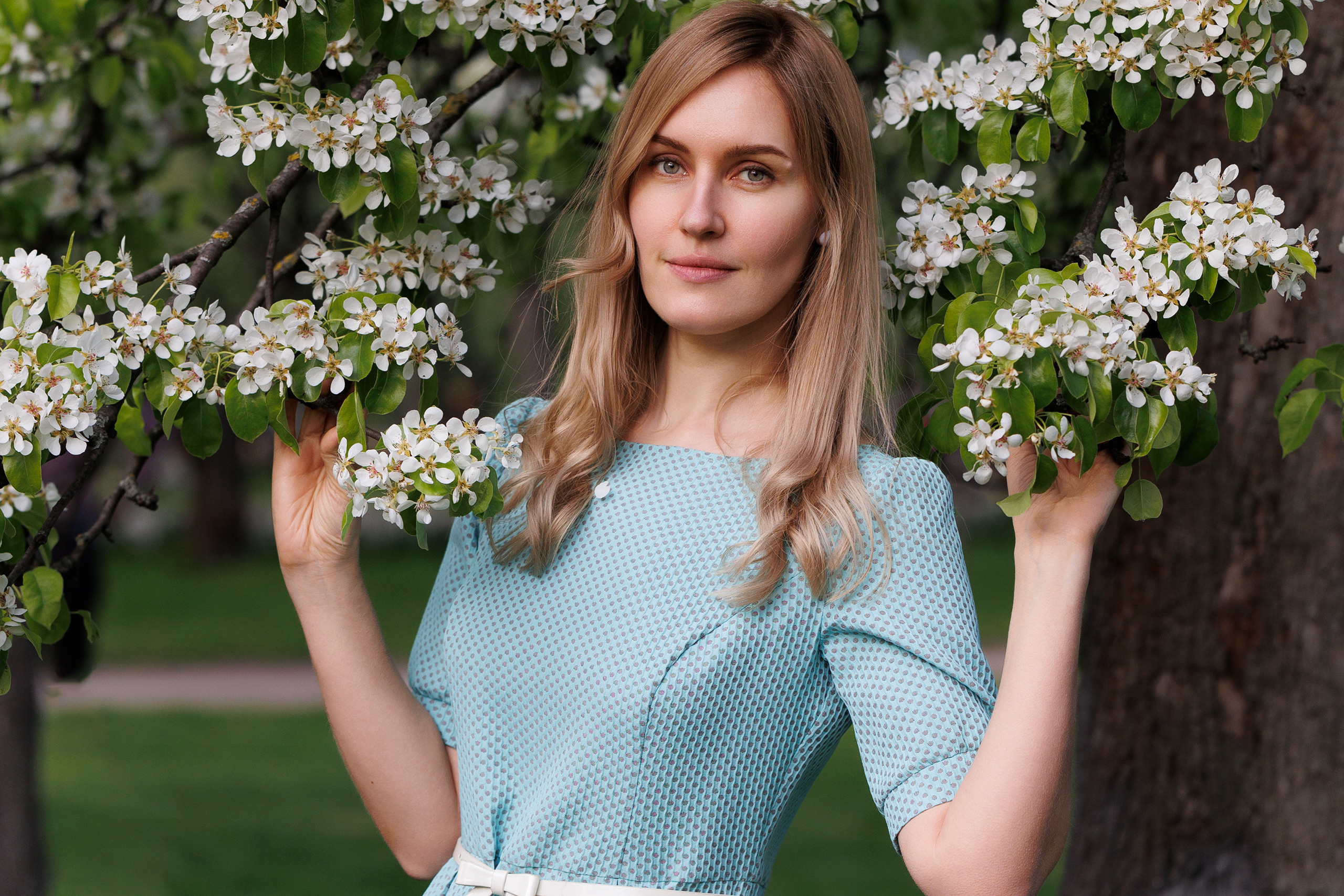 Однажды в цветение — Елена Каравашкина. Репортажный фотограф в Москве Сергей Сомсиков