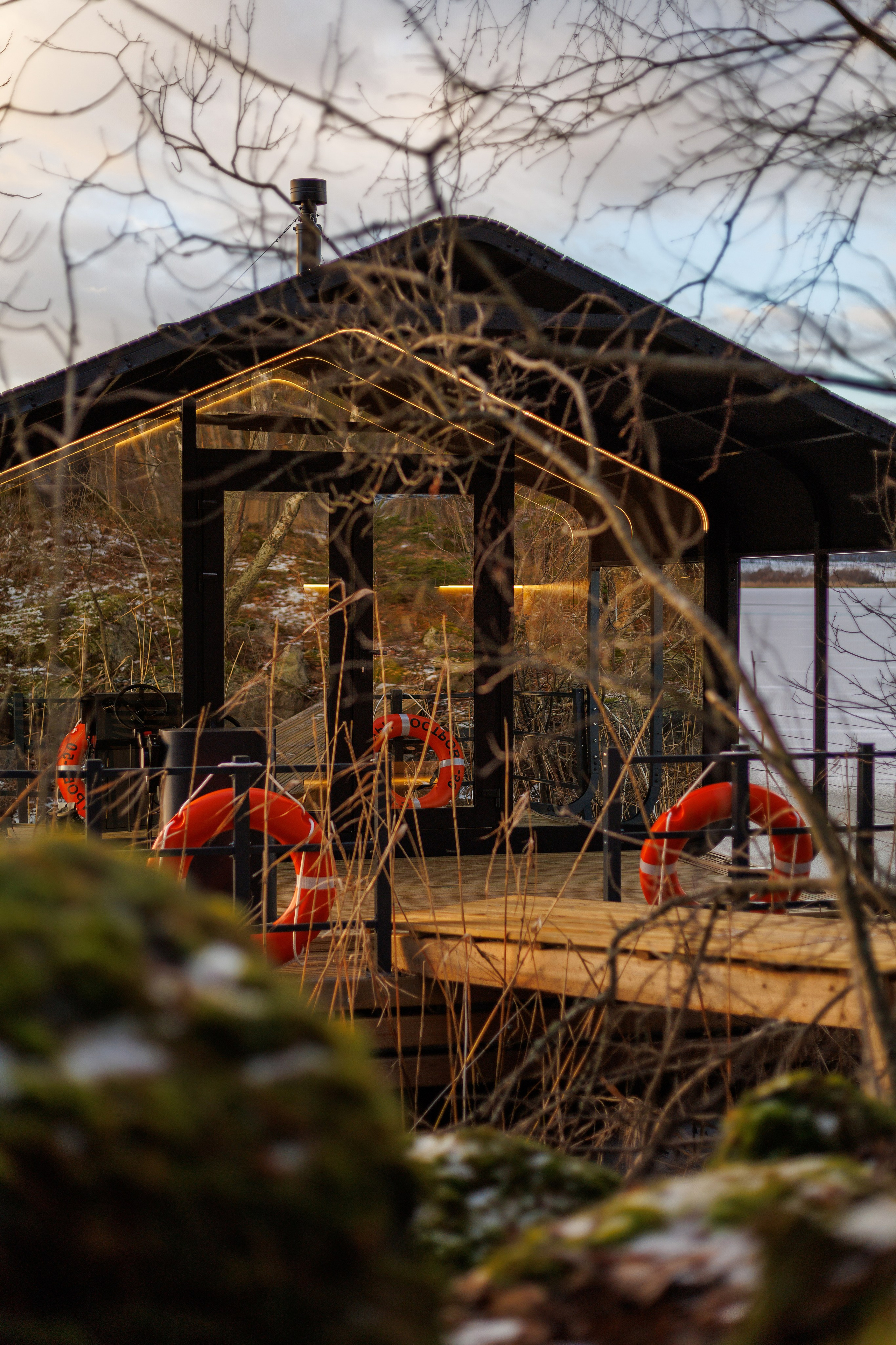 Баня на воде, Карелия