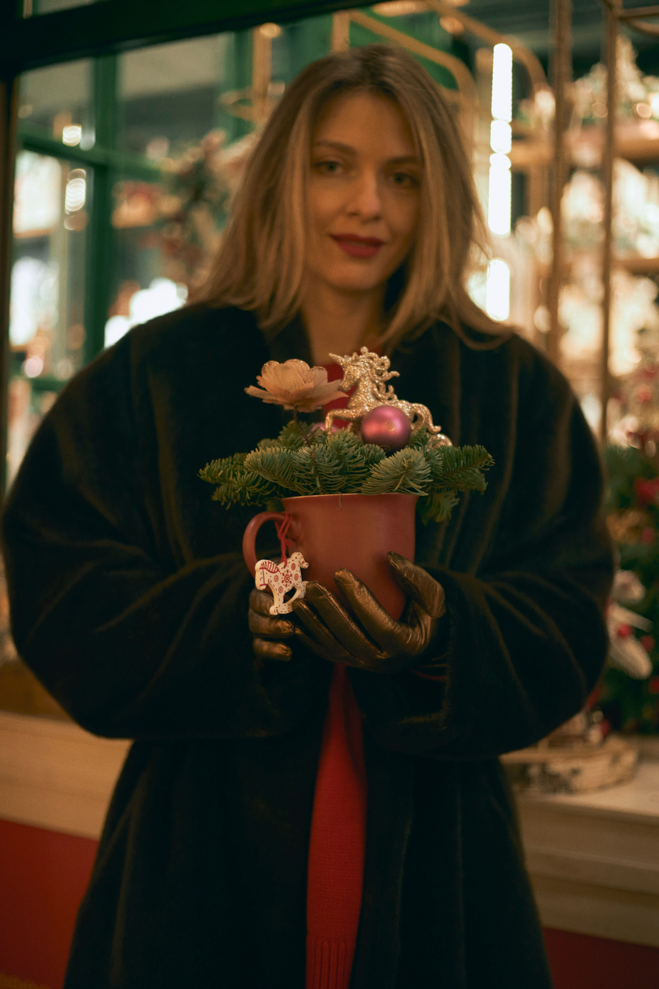 Новогодняя фотопрогулка по Москве. Анна Потявина. Фотограф Москва