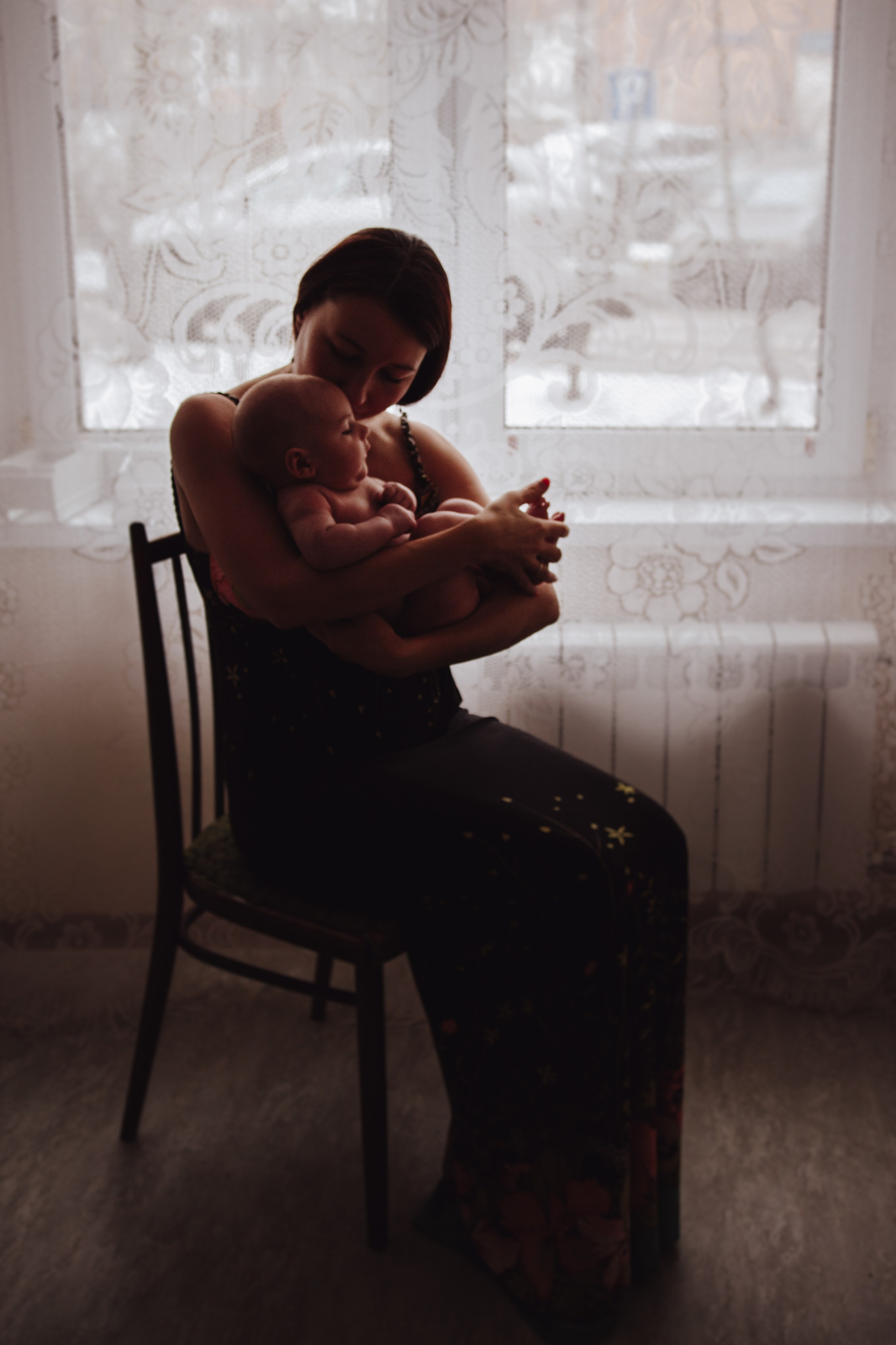 Домашняя фотосессия с новорожденным. Фотограф Лебедева Наталья