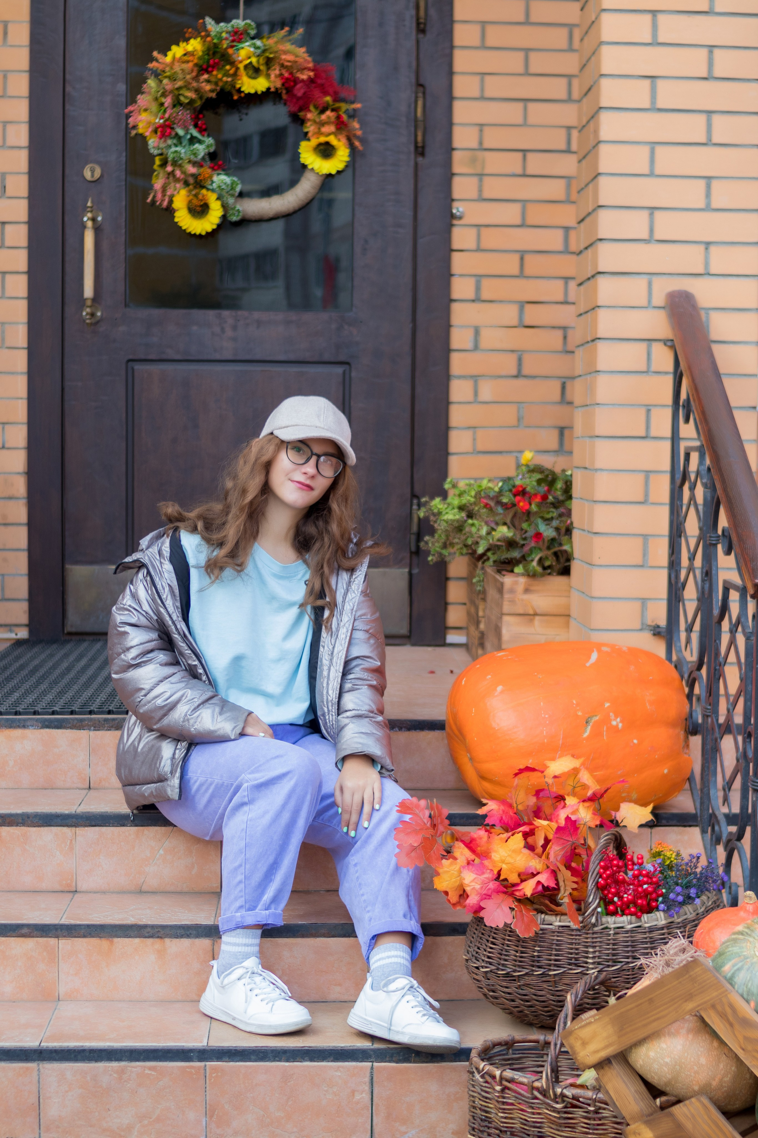 Вероника и Полина в парке им. О. Степанова октябрь 2021. Фотограф в Серпухове Наталья Руденко