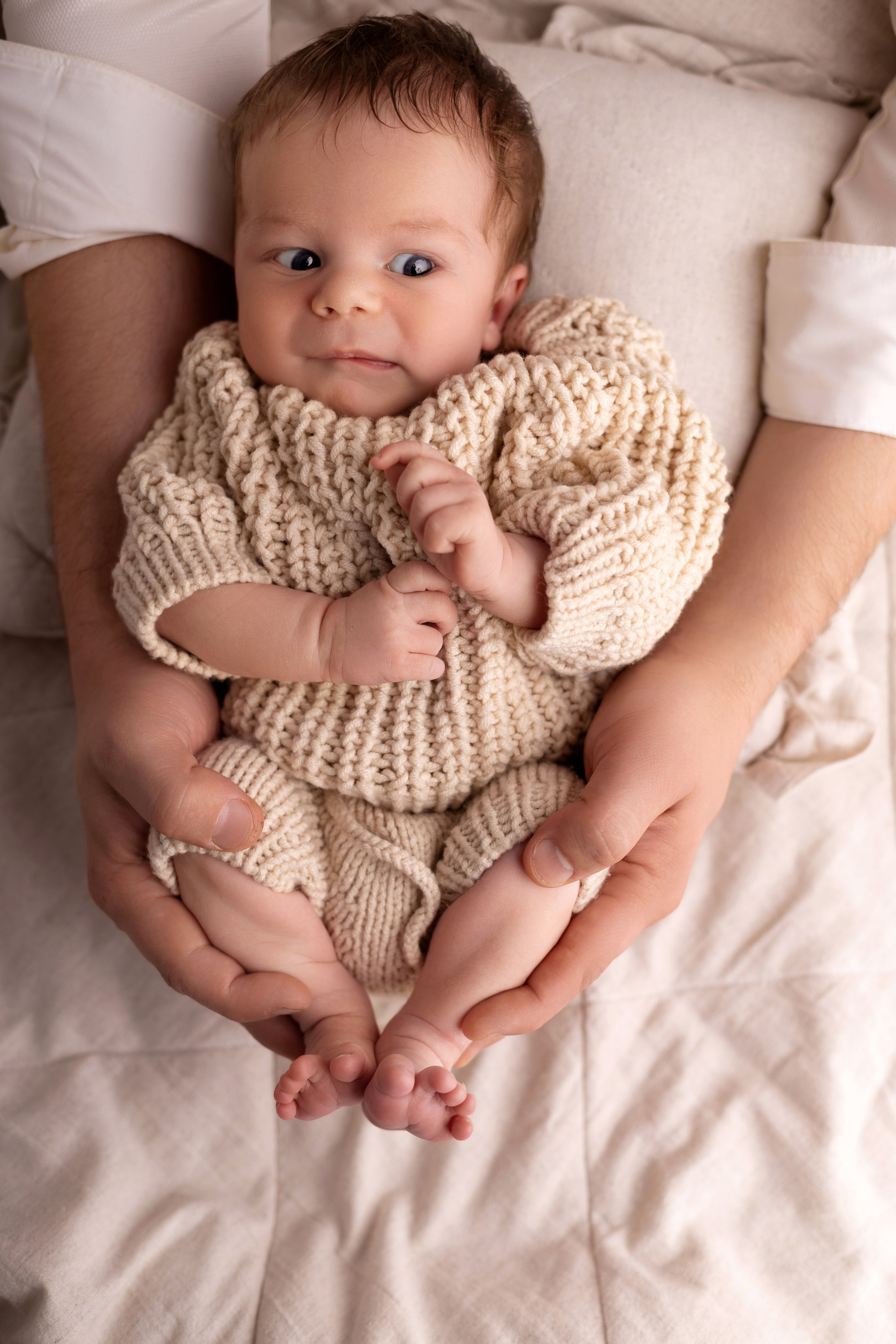 Newborn съемка в стиле Лайф. Фотограф новорожденных малышей в Омске и Омской области Эльвира Камаева