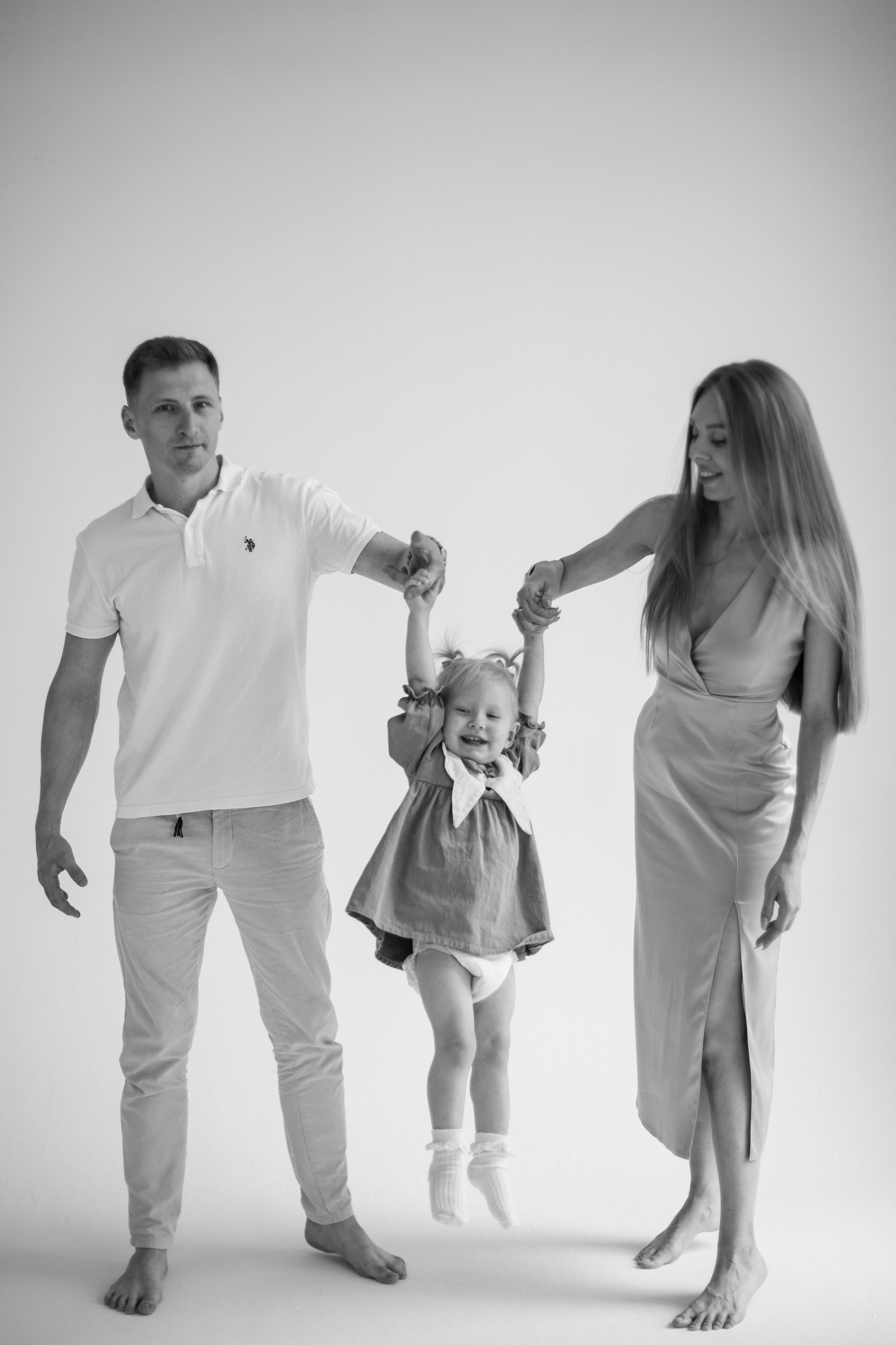 Варя и родители. Семейный фотограф Гульцовская Екатерина