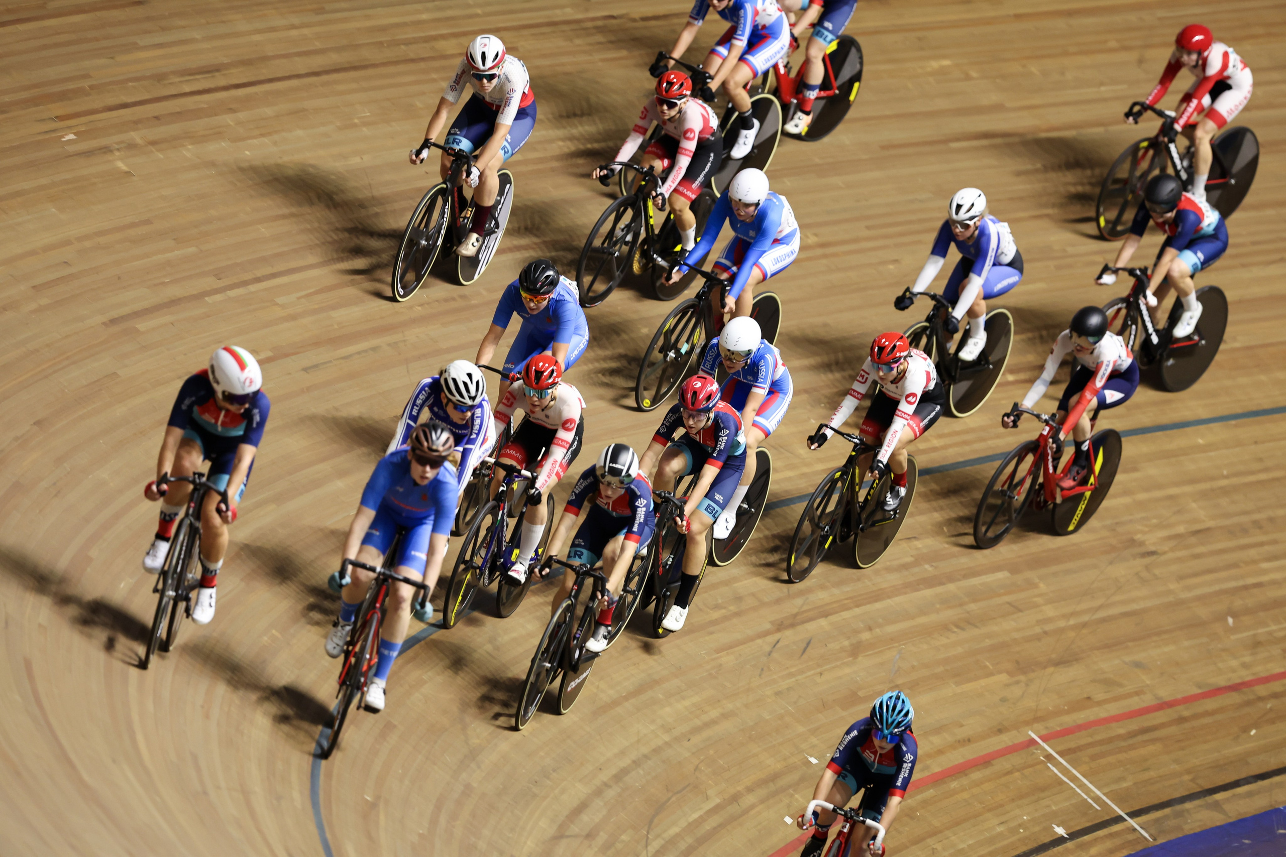 Чемпионат России по велосипедному спорту на треке (первый блок) 6-11.01.2025. Спортивный и репортажный фотограф Антон Тереханов