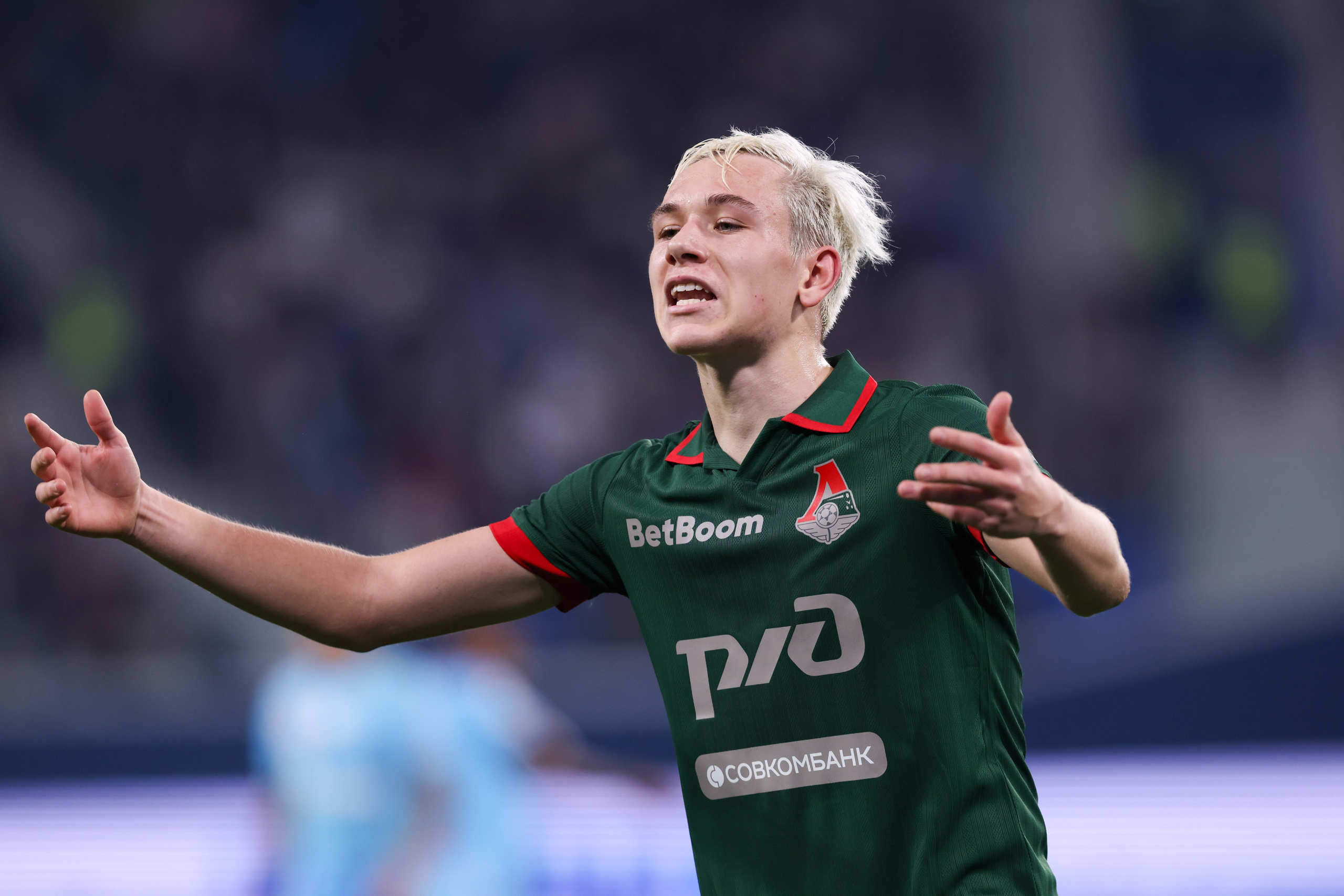 ФК «Зенит» — ФК «Локомотив» 14 тур РПЛ 01.11.2025. Спортивный и репортажный фотограф Антон Тереханов