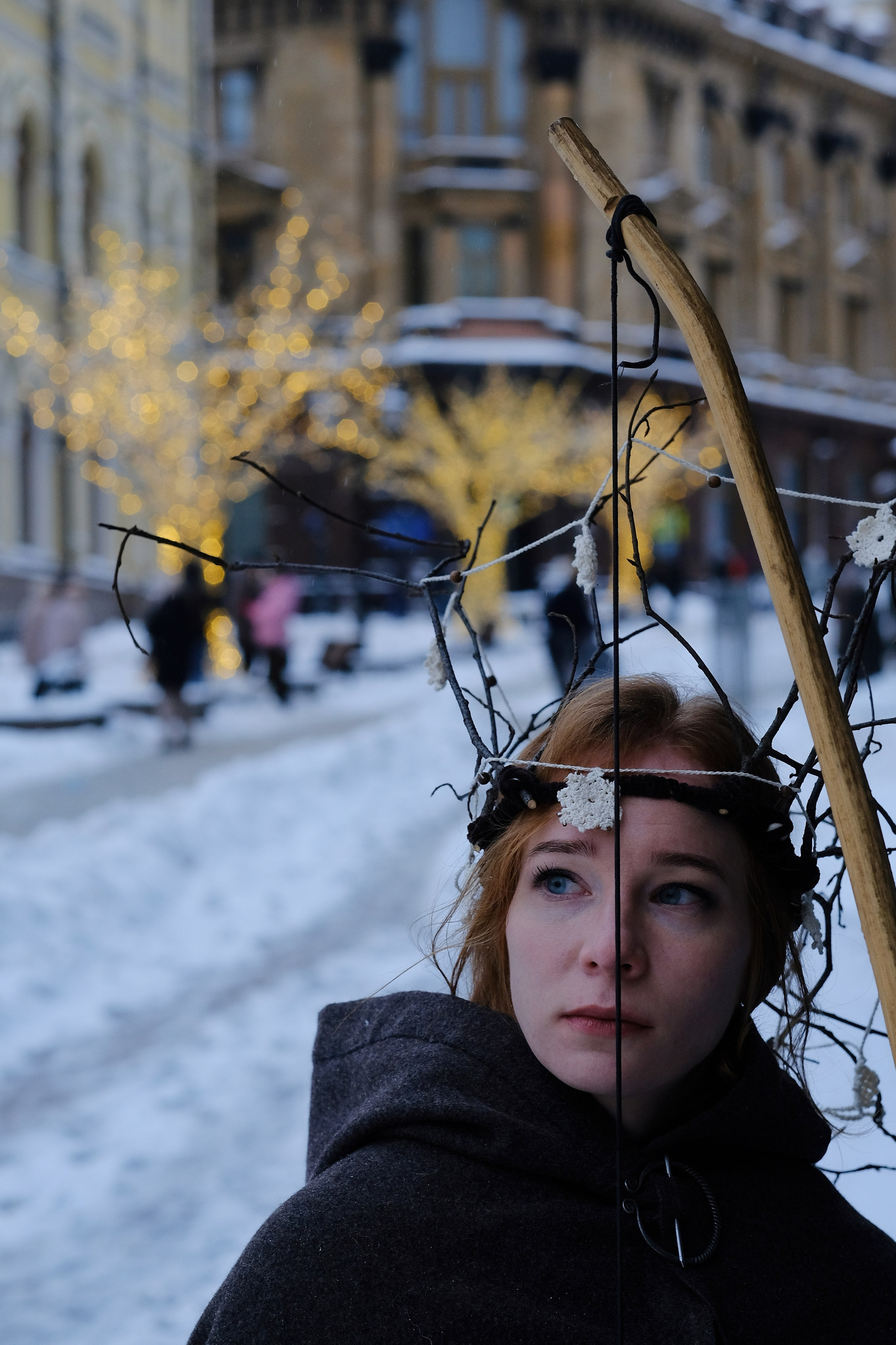 Лесная фея в городе. Дмитрий Бречалов