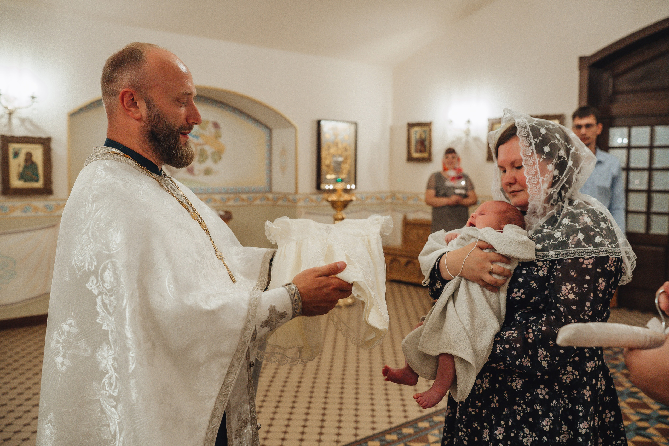 Крещение Ксении. Свадебный и семейный фотограф Пушкин Царское Село СПБ Питер Санкт-Петербург и Рязань Ольга Козлова
