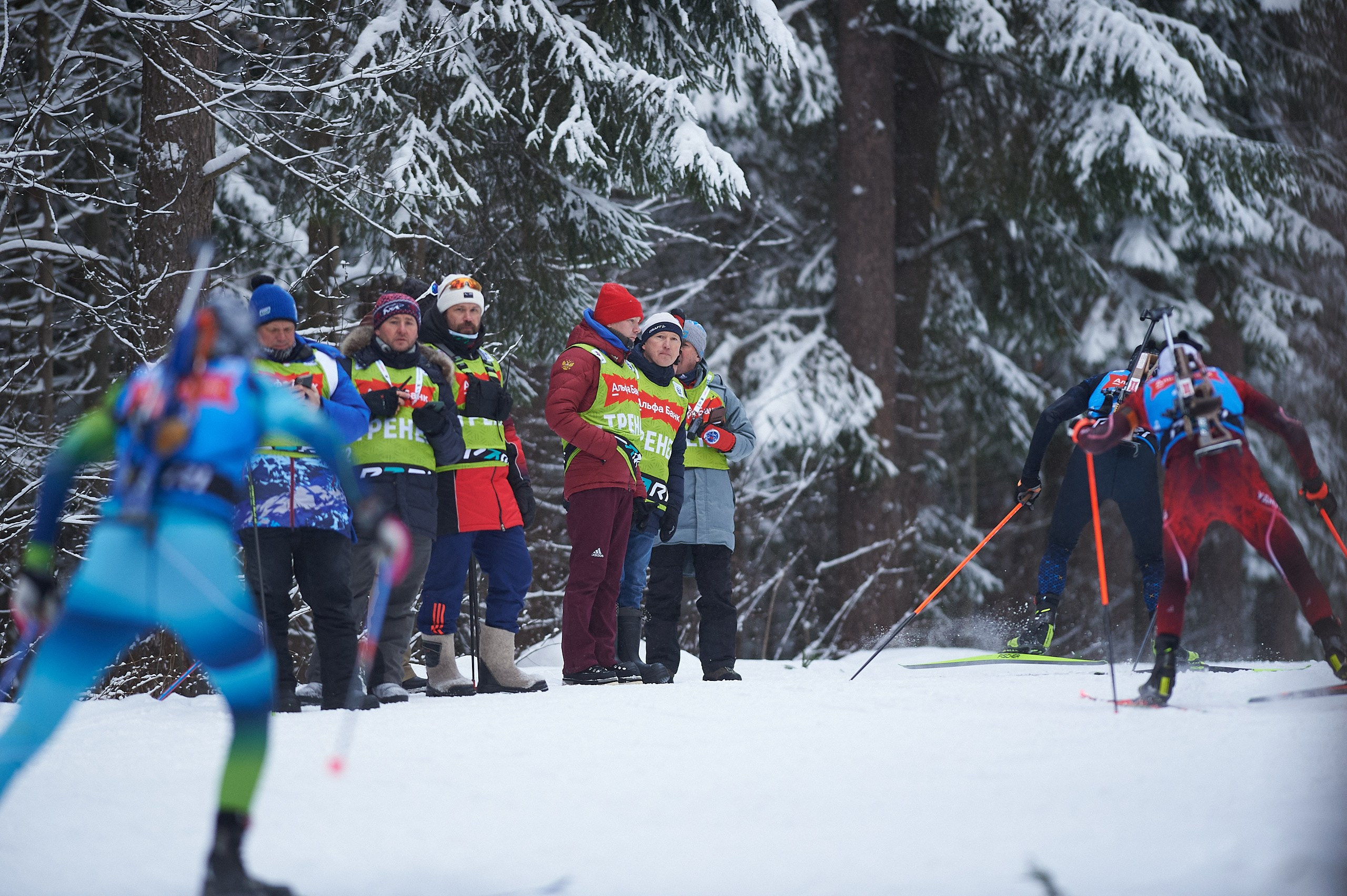 Биатлон. Чемпионат России — 2024/2025, 3-й этап, Ижевск. Спринт. Мужчины. Спортивный репортажный фотограф в Ижевске Сергей Мерзляков