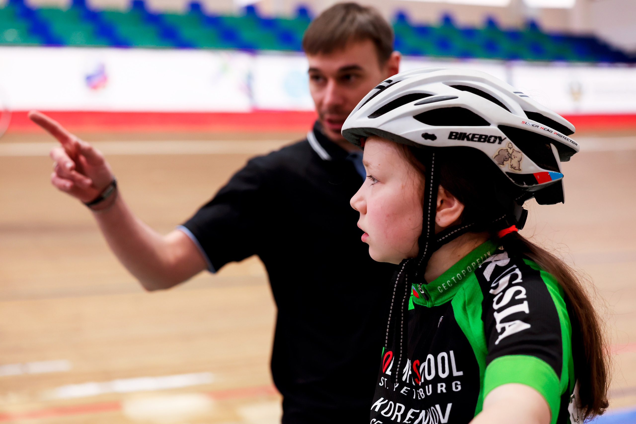 Пятый этап Региональных соревнований по велоспорту на треке (Гит, Скретч) 15.03.2025. Спортивный и репортажный фотограф Антон Тереханов