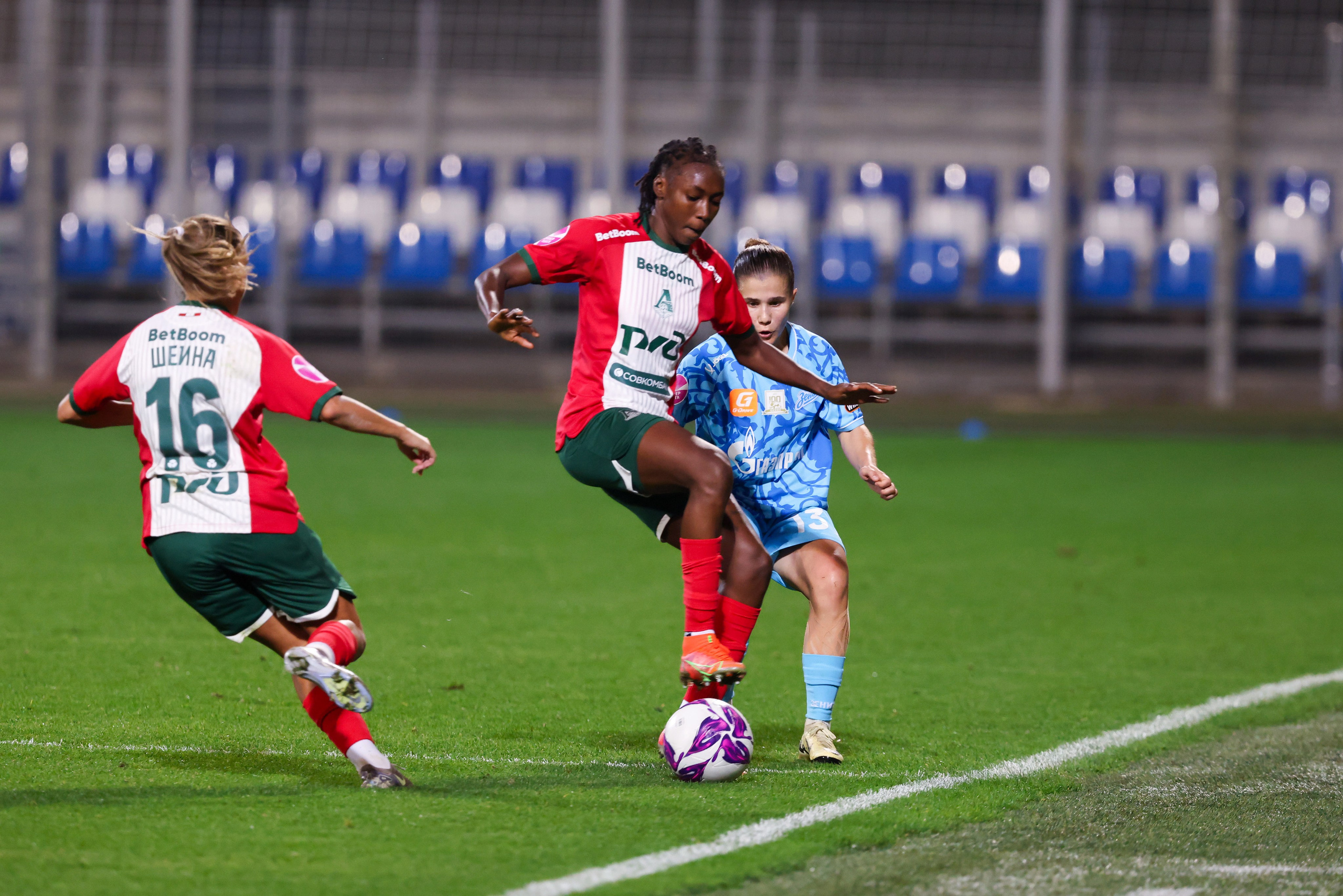 ЖФК «Зенит» — ЖФК «Локомотив» Москва Winline Кубок России 13.09.2025. Спортивный и репортажный фотограф Антон Тереханов