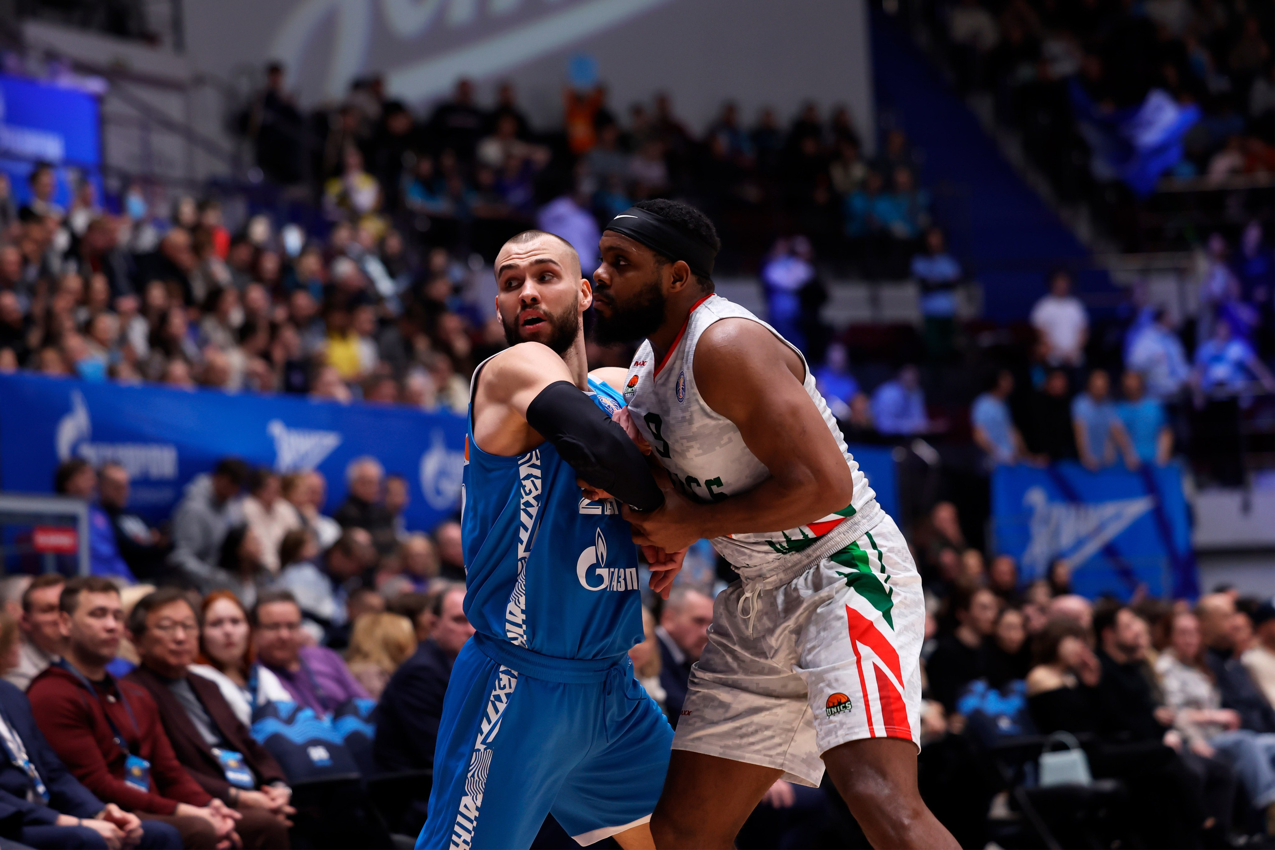 БК Зенит — БК Уникс 13.02.2025. Спортивный и репортажный фотограф Антон Тереханов