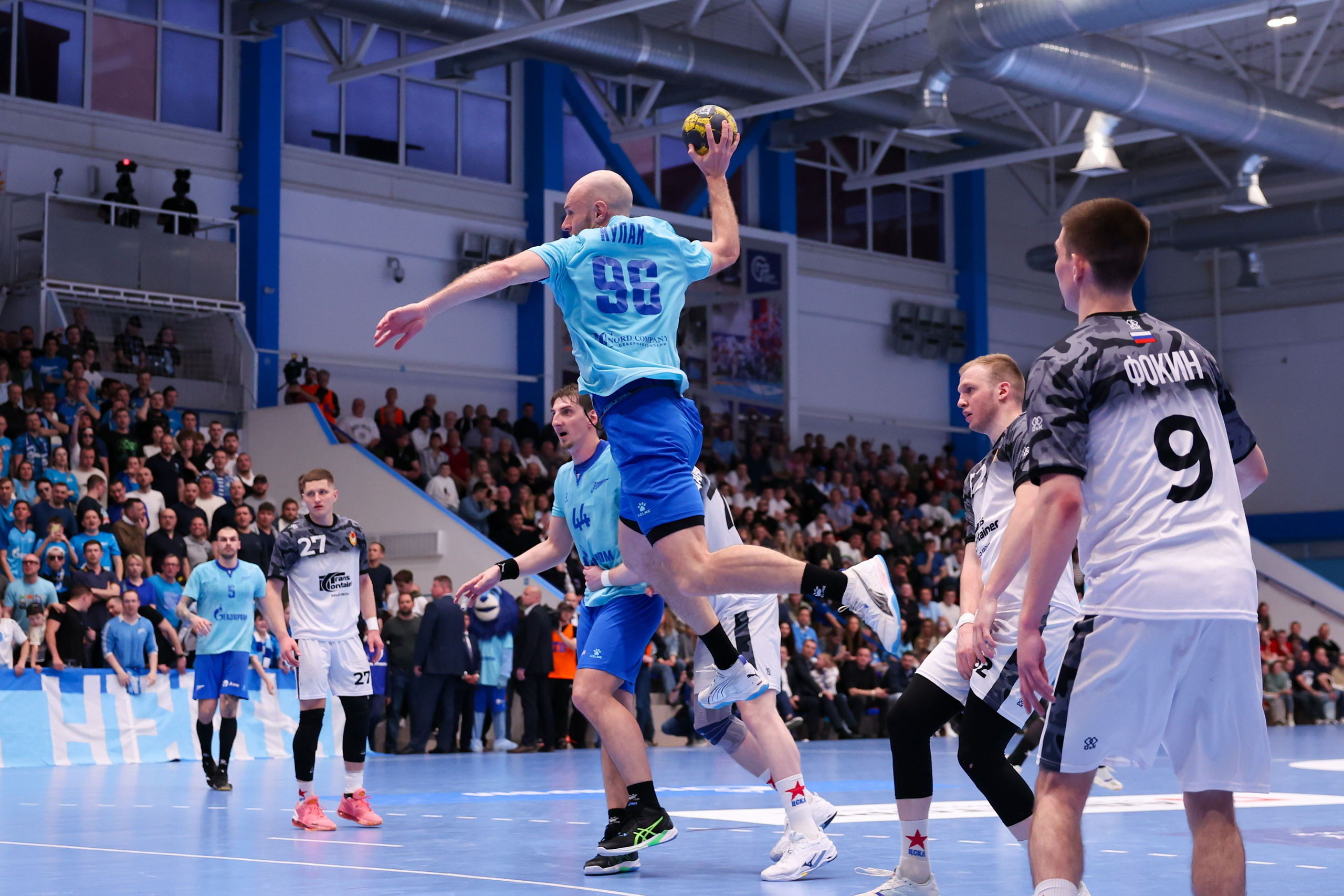 ГК Зенит — ГК ЦСКА финал ЧР2024/25 3 игра 28.05.2025. Спортивный и репортажный фотограф Антон Тереханов