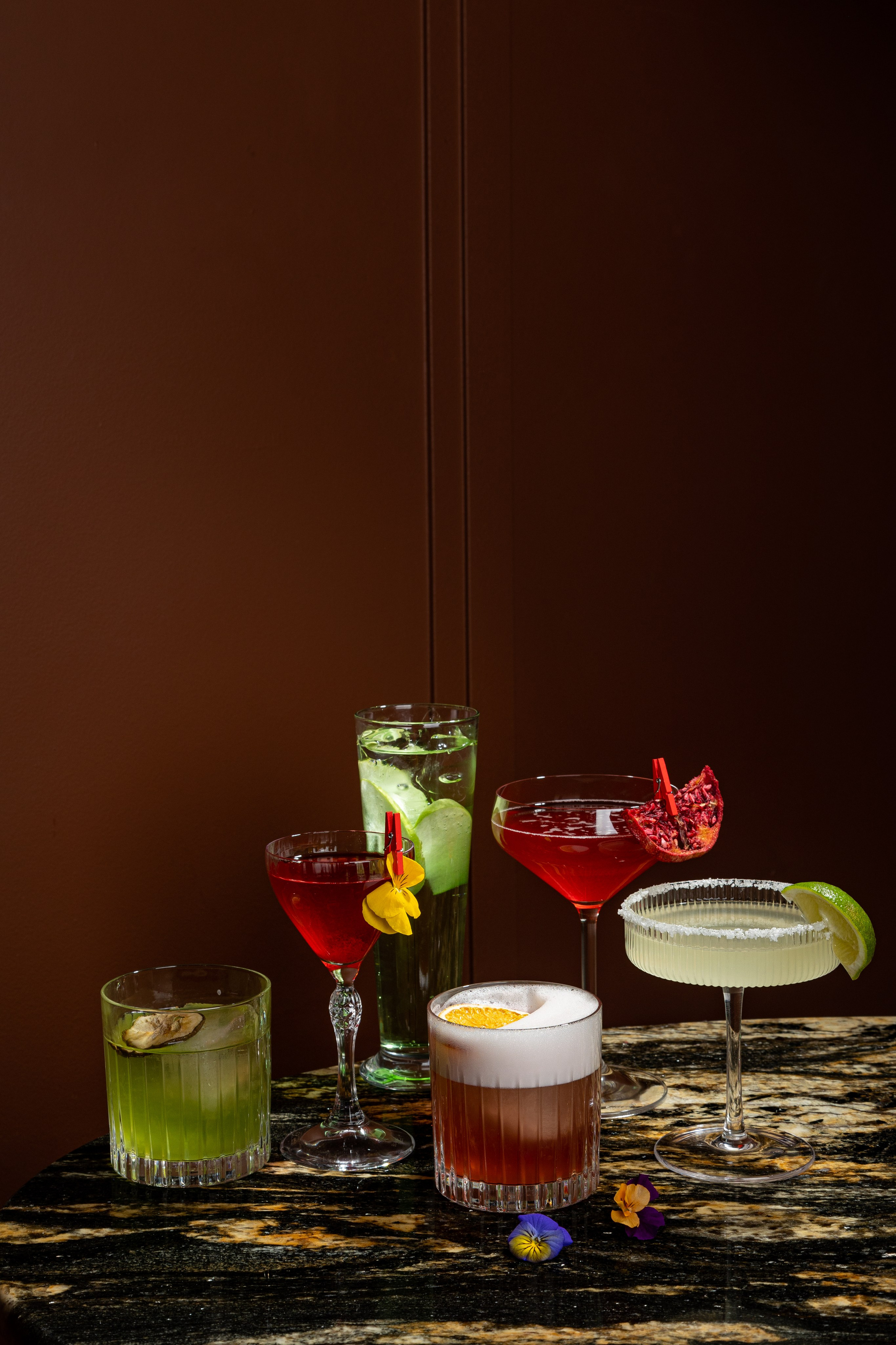 Ресторанная съёмка для «Mairi» Архыз, коктейльная карта. Ольга Панкова предметный и фуд-фотограф в Краснодаре