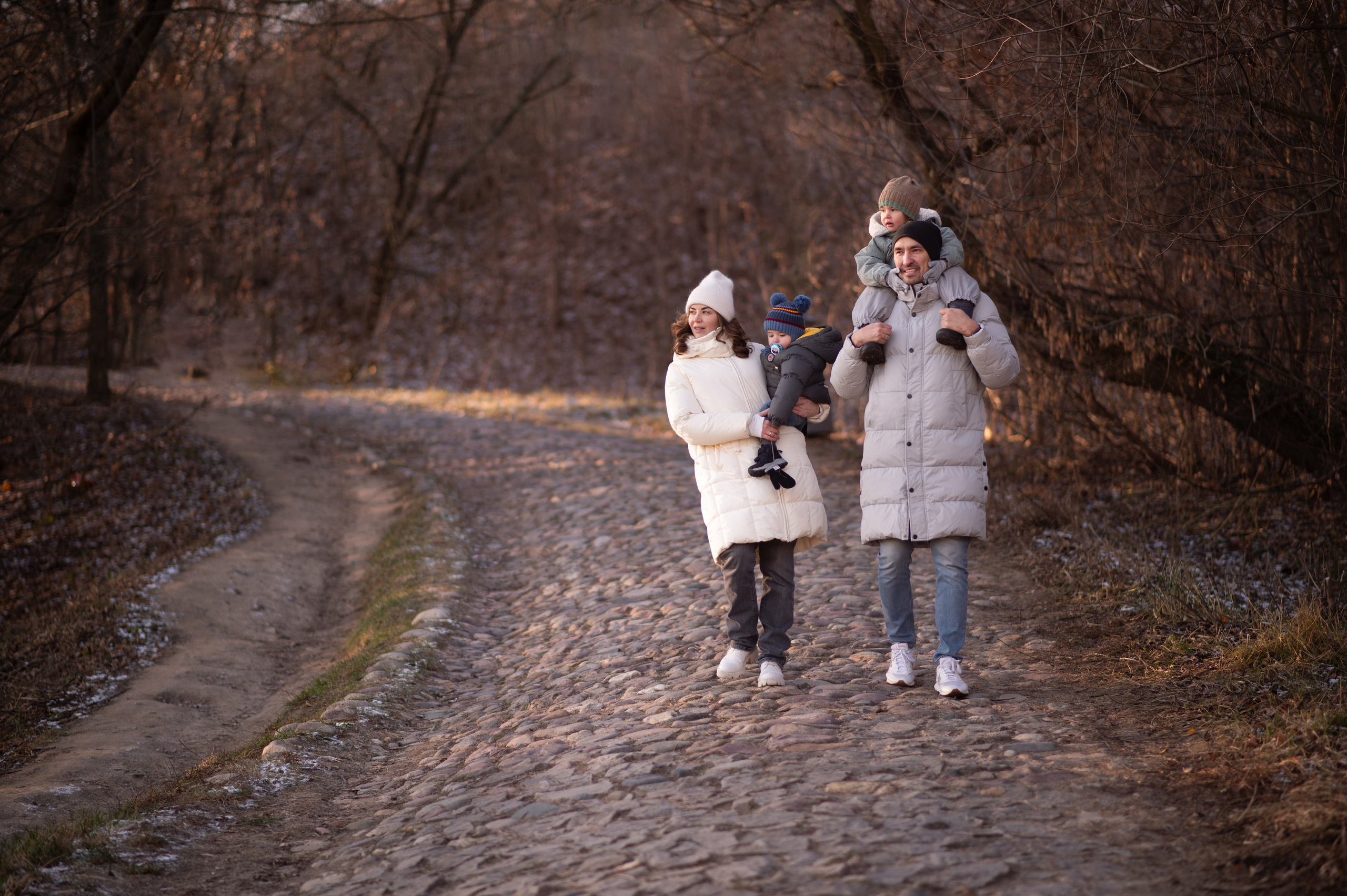Семейная съемка на природе. Семейный и детский фотограф в Москве Анна Оськина