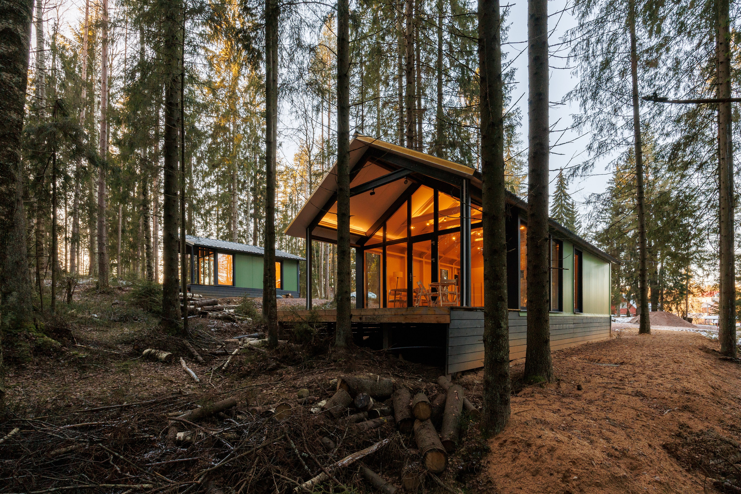 Одноэтажный дом, Сарженка