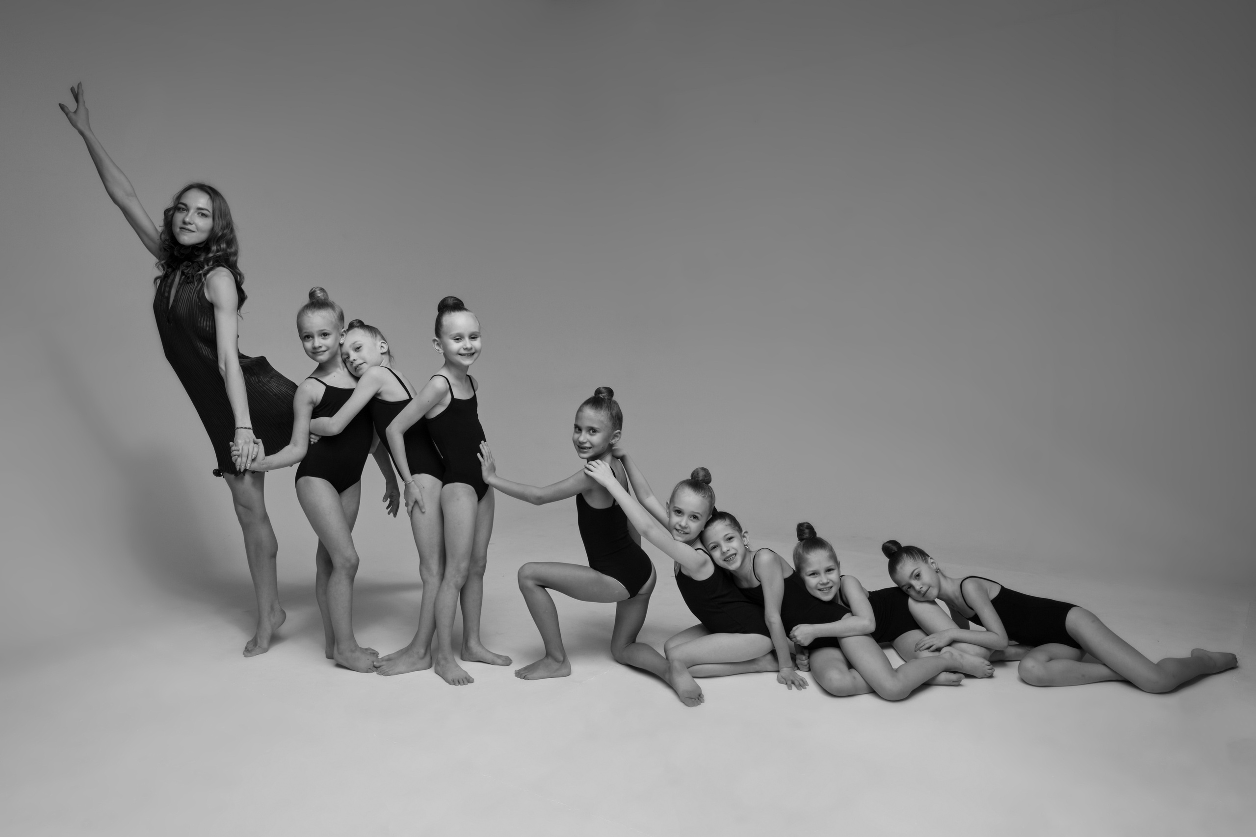 LegendaTeam. Портрет группы гимнасток. Свадебный и портретный фотограф в Екатеринбурге Александр Блюденов