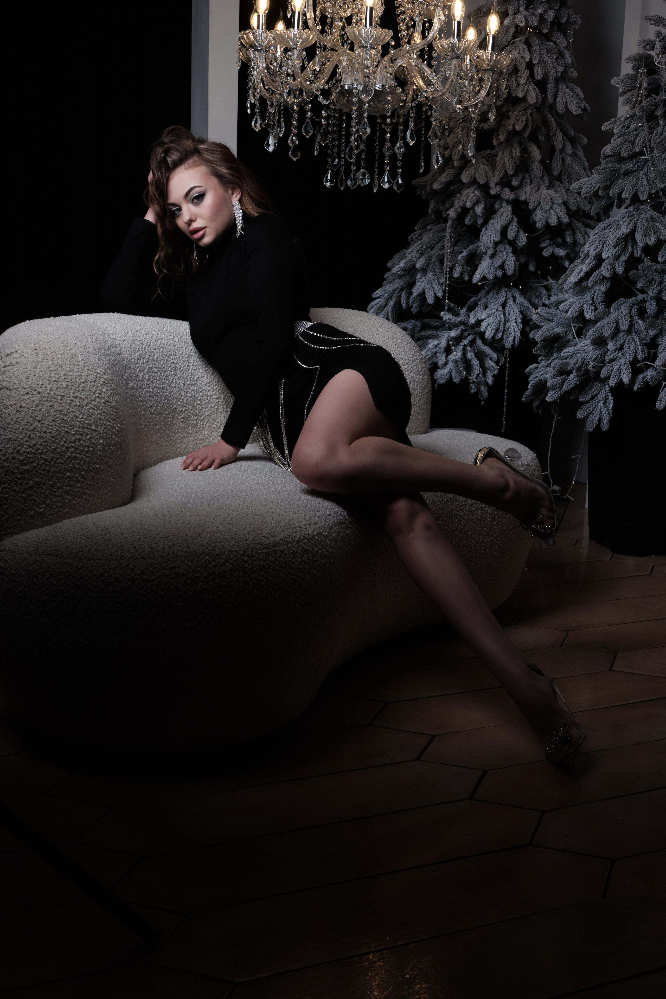 Диана. Новогодний портрет. Свадебный и портретный фотограф в Екатеринбурге Александр Блюденов