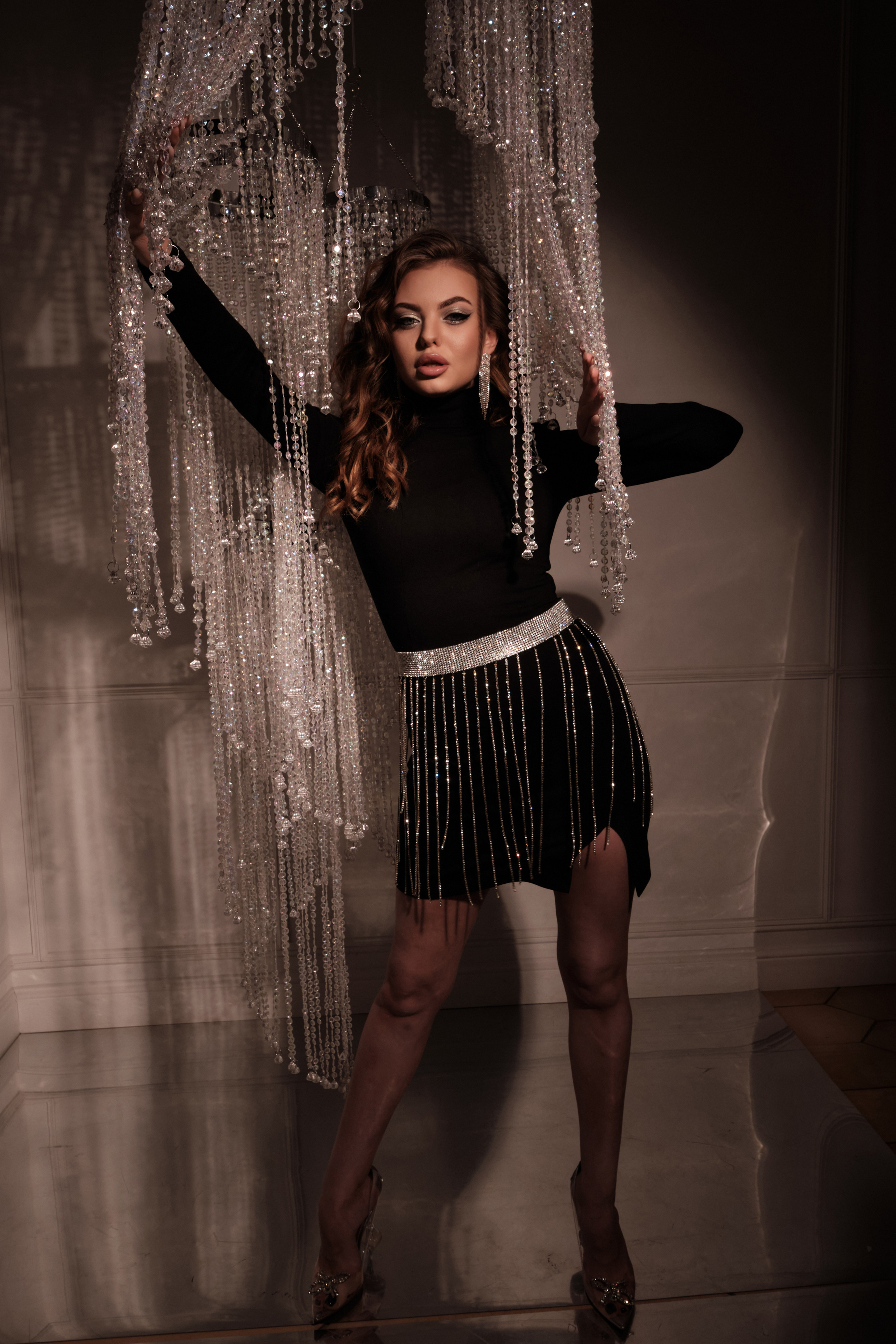 Диана. Новогодний портрет. Свадебный и портретный фотограф в Екатеринбурге Александр Блюденов