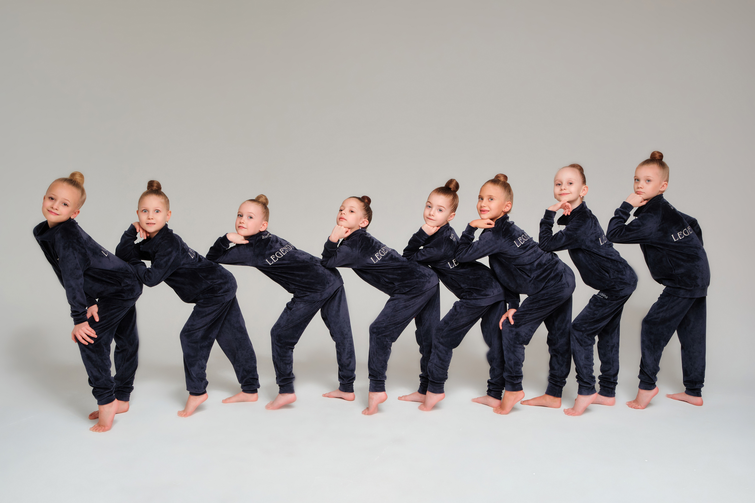 LegendaTeam. Портрет группы гимнасток. Свадебный и портретный фотограф в Екатеринбурге Александр Блюденов
