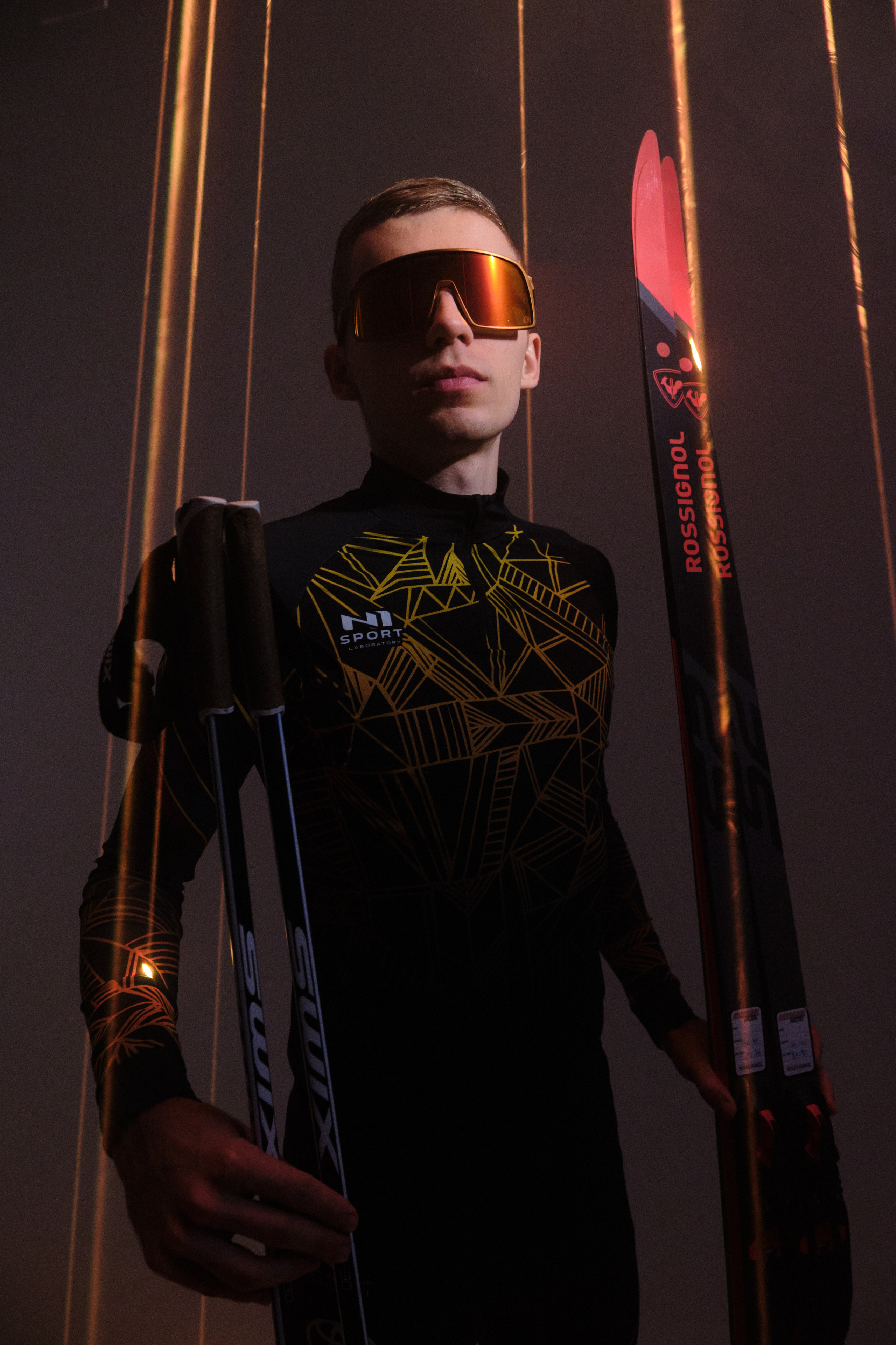 Илья. Портрет с лазерами. Свадебный и портретный фотограф в Екатеринбурге Александр Блюденов