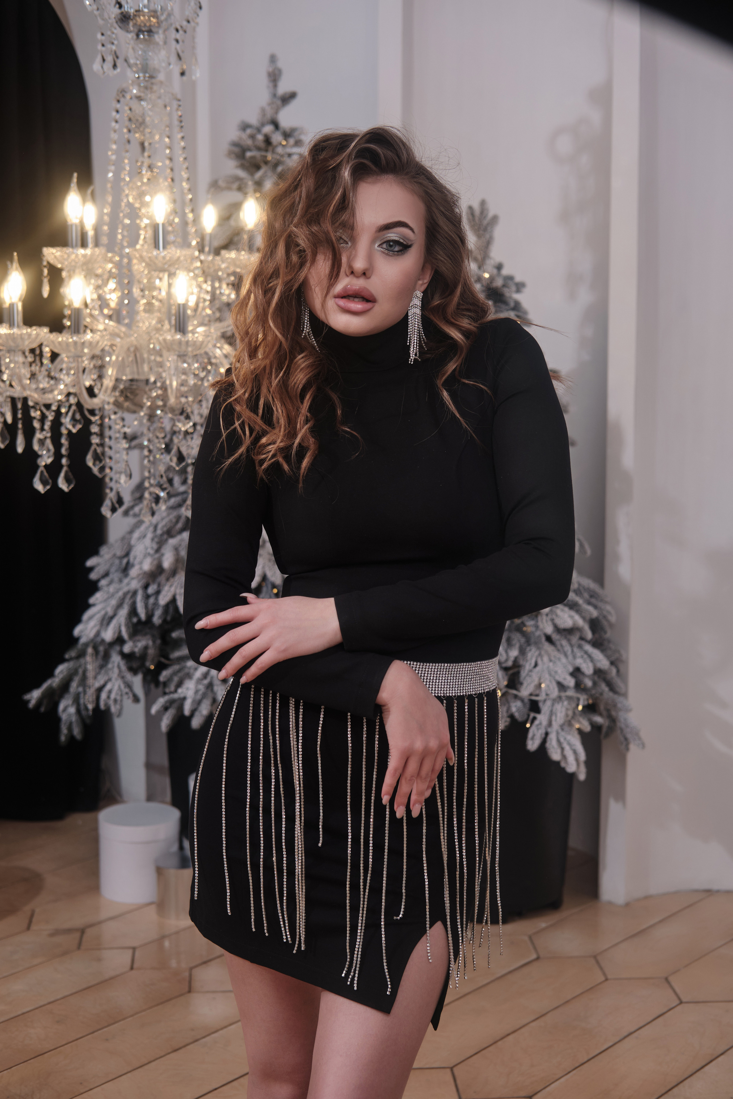 Диана. Новогодний портрет. Свадебный и портретный фотограф в Екатеринбурге Александр Блюденов