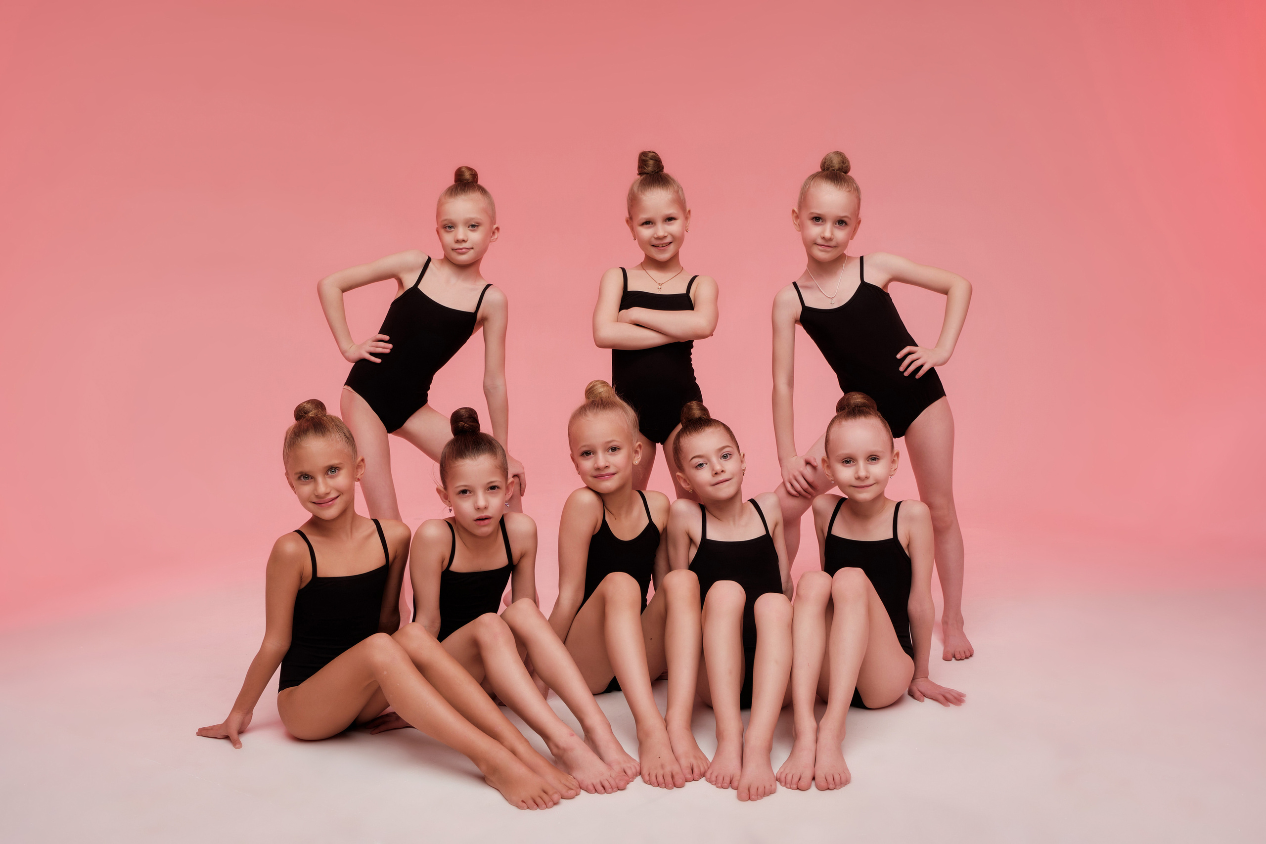 LegendaTeam. Портрет группы гимнасток. Свадебный и портретный фотограф в Екатеринбурге Александр Блюденов