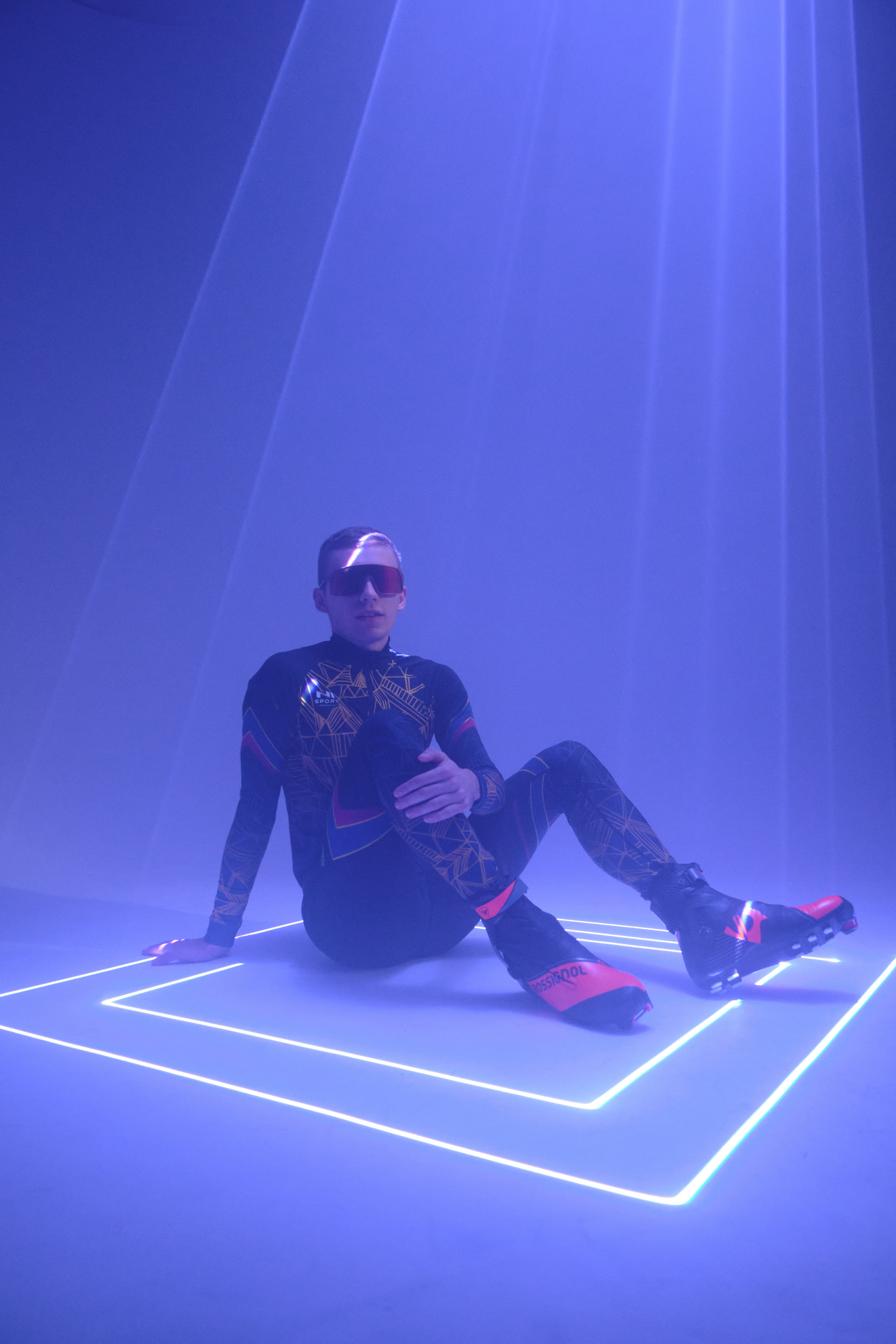 Илья. Портрет с лазерами. Свадебный и портретный фотограф в Екатеринбурге Александр Блюденов