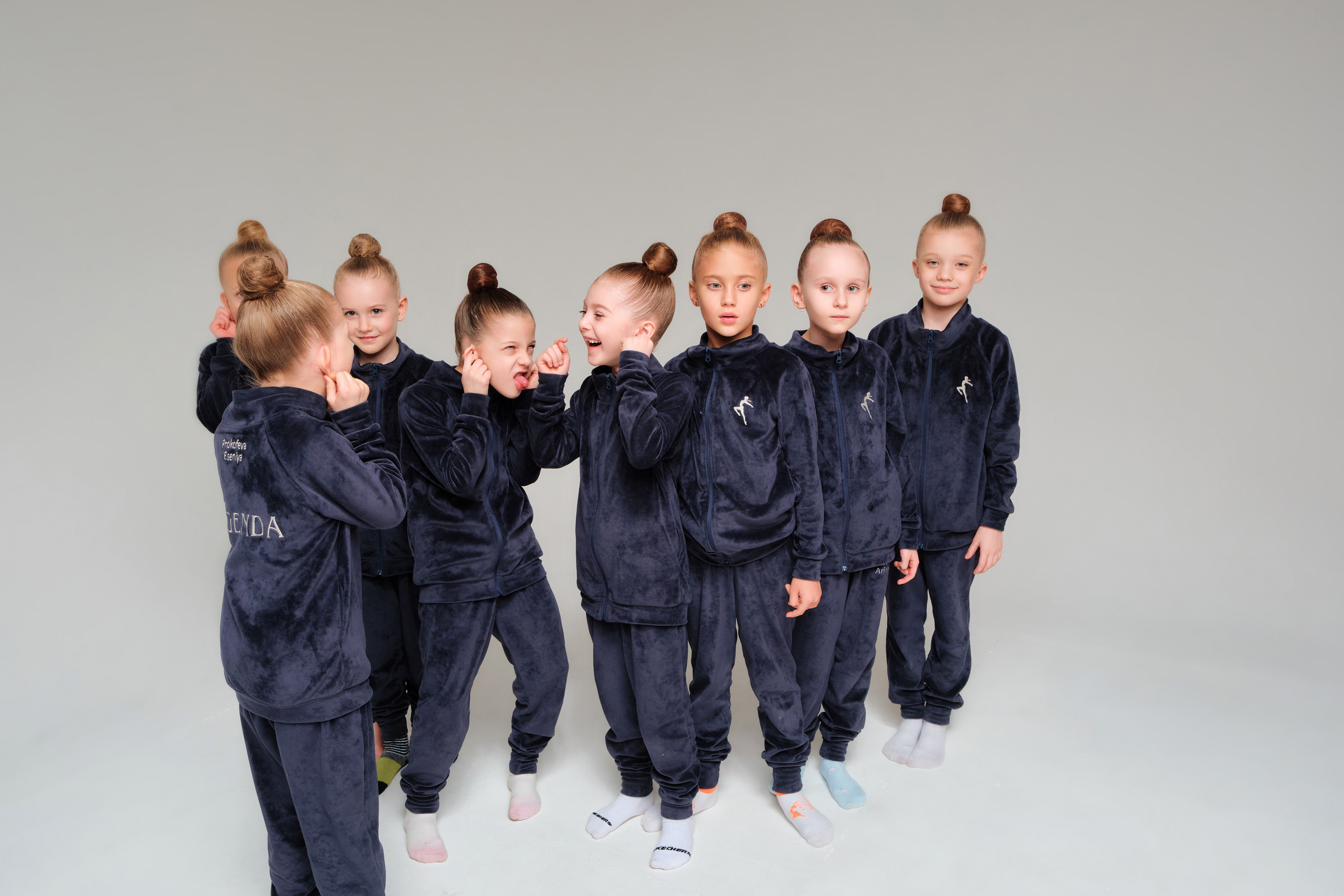 LegendaTeam. Портрет группы гимнасток. Свадебный и портретный фотограф в Екатеринбурге Александр Блюденов