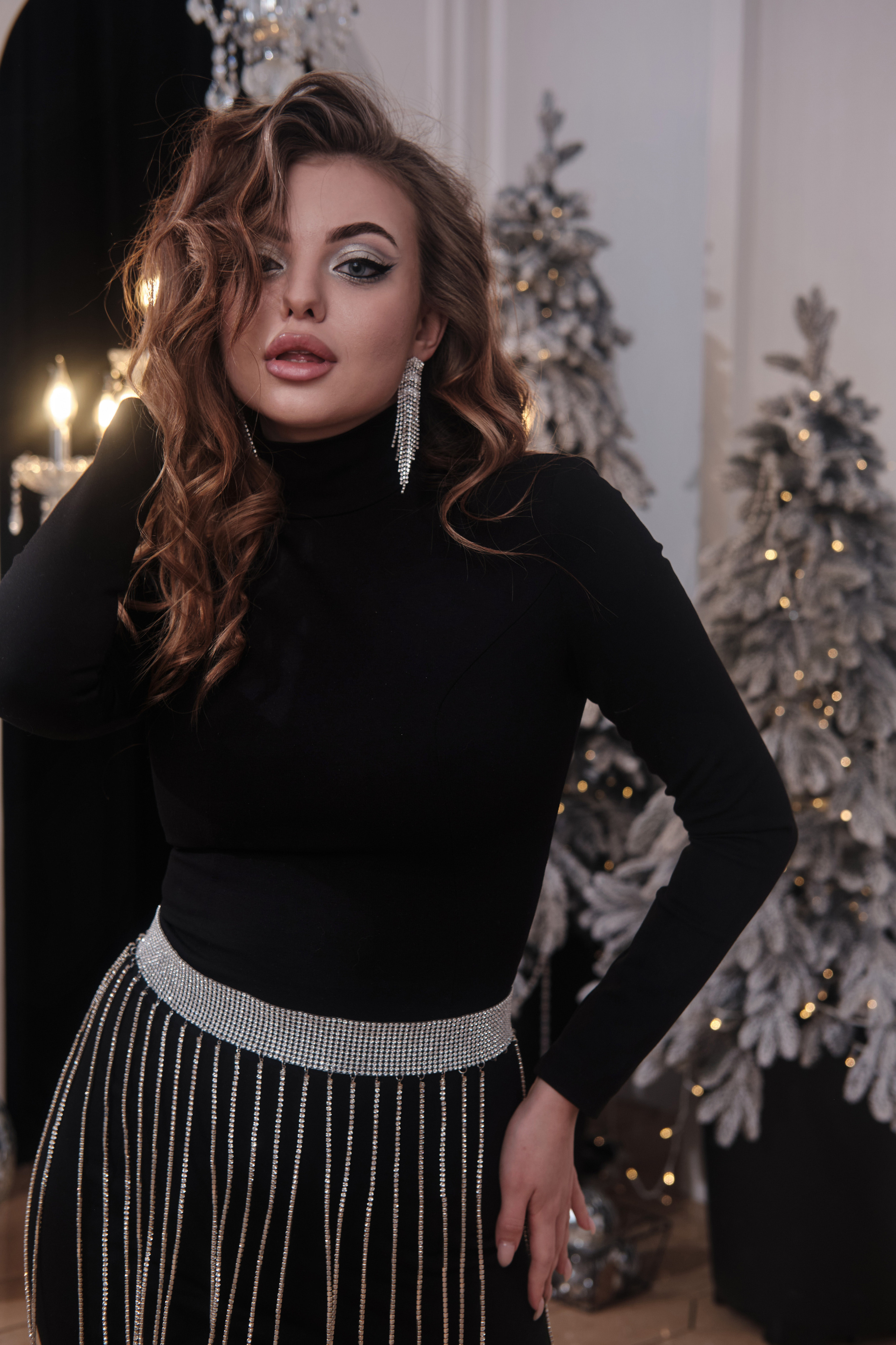 Диана. Новогодний портрет. Свадебный и портретный фотограф в Екатеринбурге Александр Блюденов