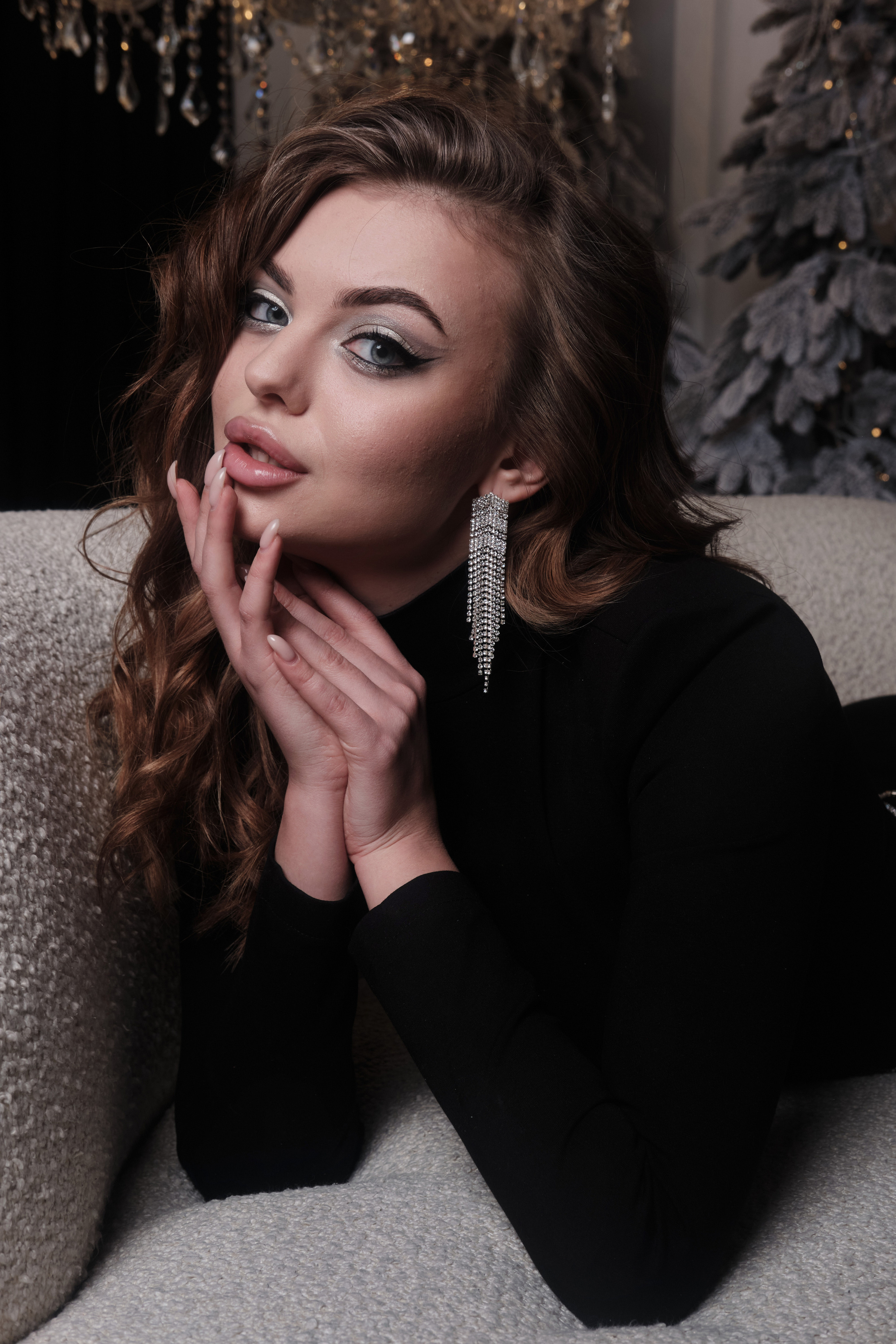Диана. Новогодний портрет. Свадебный и портретный фотограф в Екатеринбурге Александр Блюденов