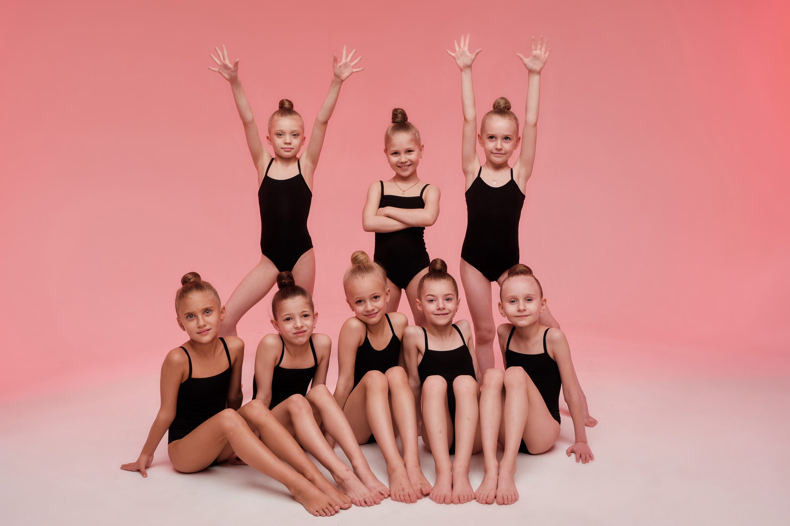 LegendaTeam. Портрет группы гимнасток. Свадебный и портретный фотограф в Екатеринбурге Александр Блюденов