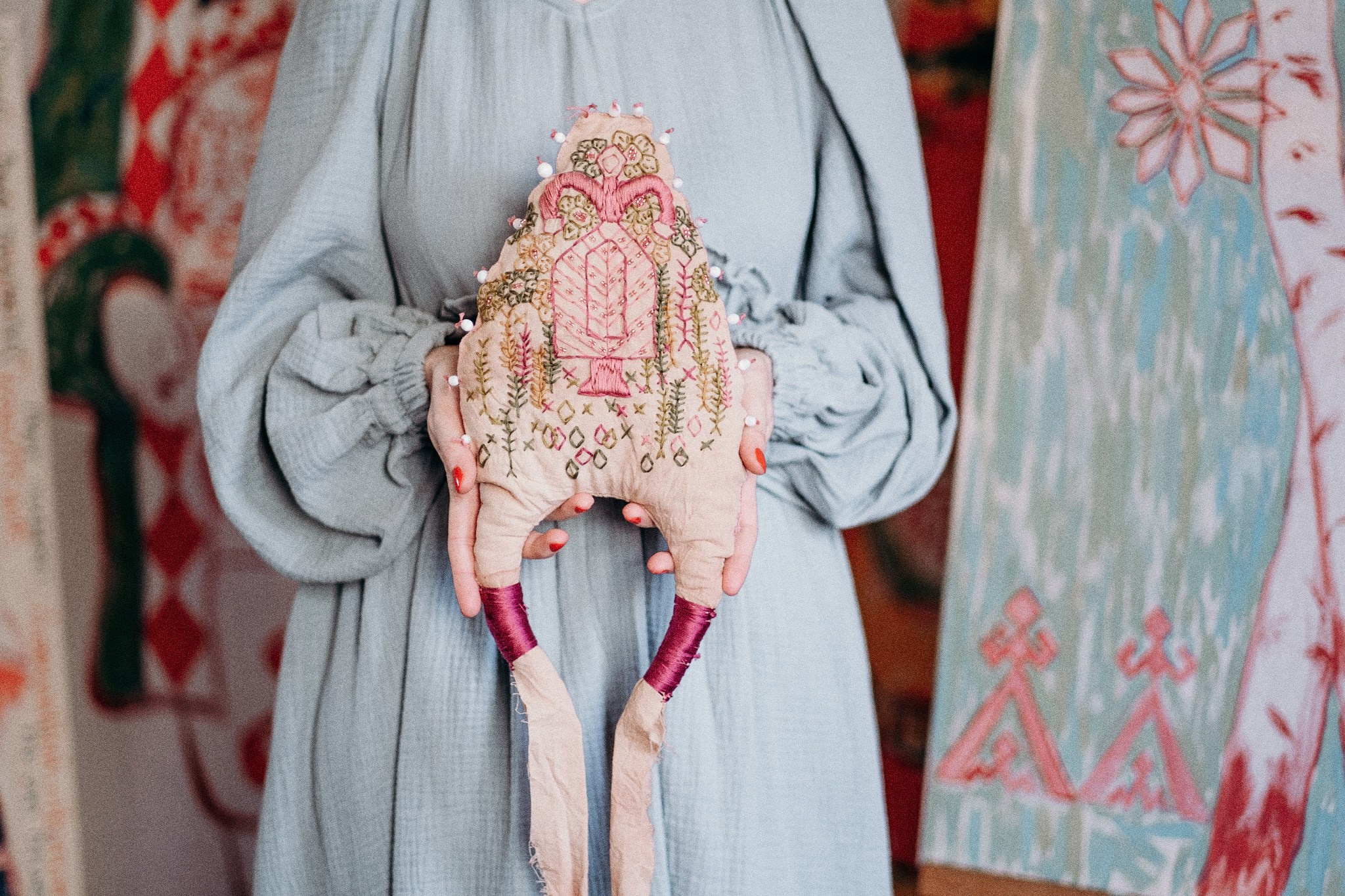 В мастерской у Анны Самойловой. Portrait and reportage photographer