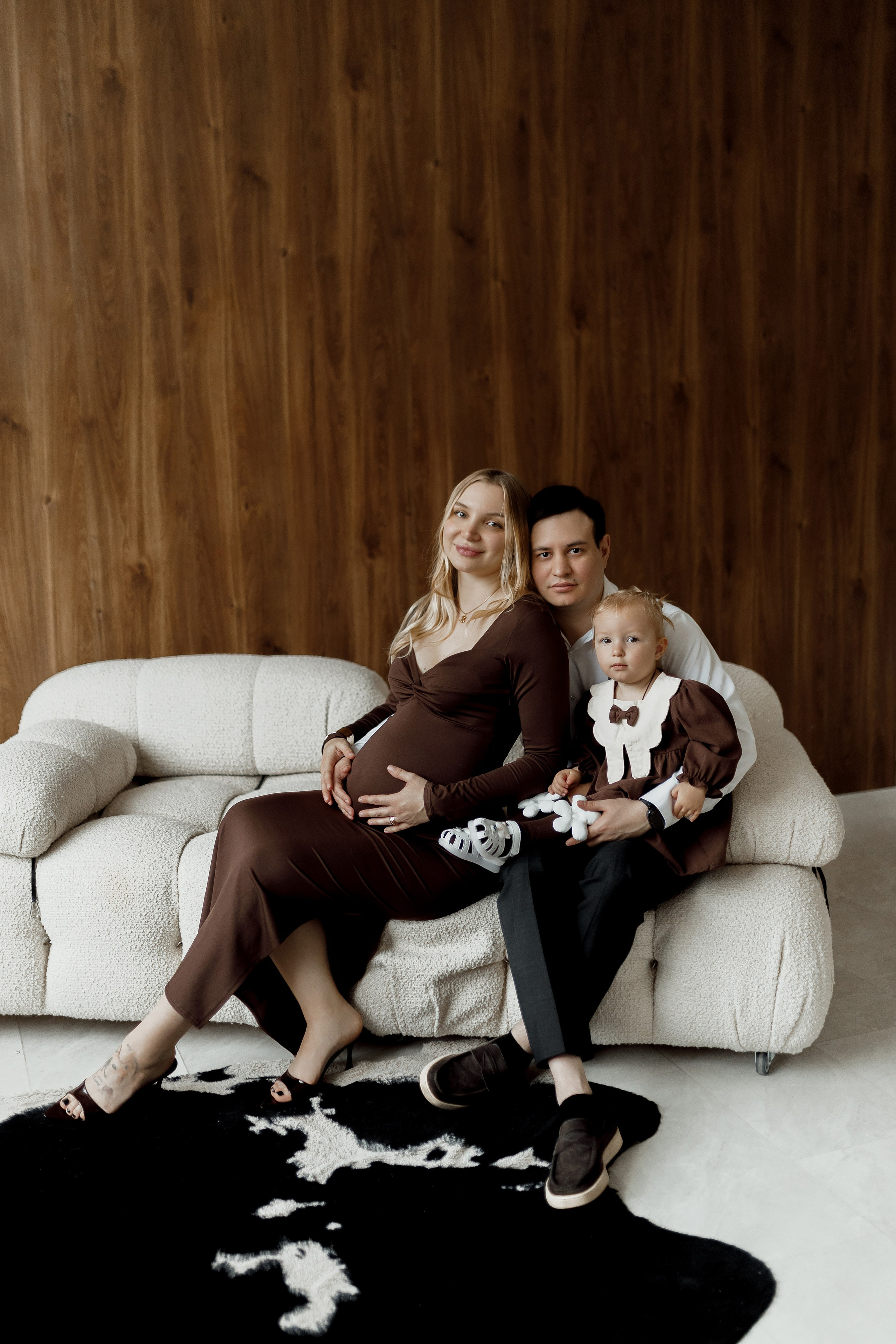 Алёна с семьёй. Фотограф в Москве Юлия Хамзина