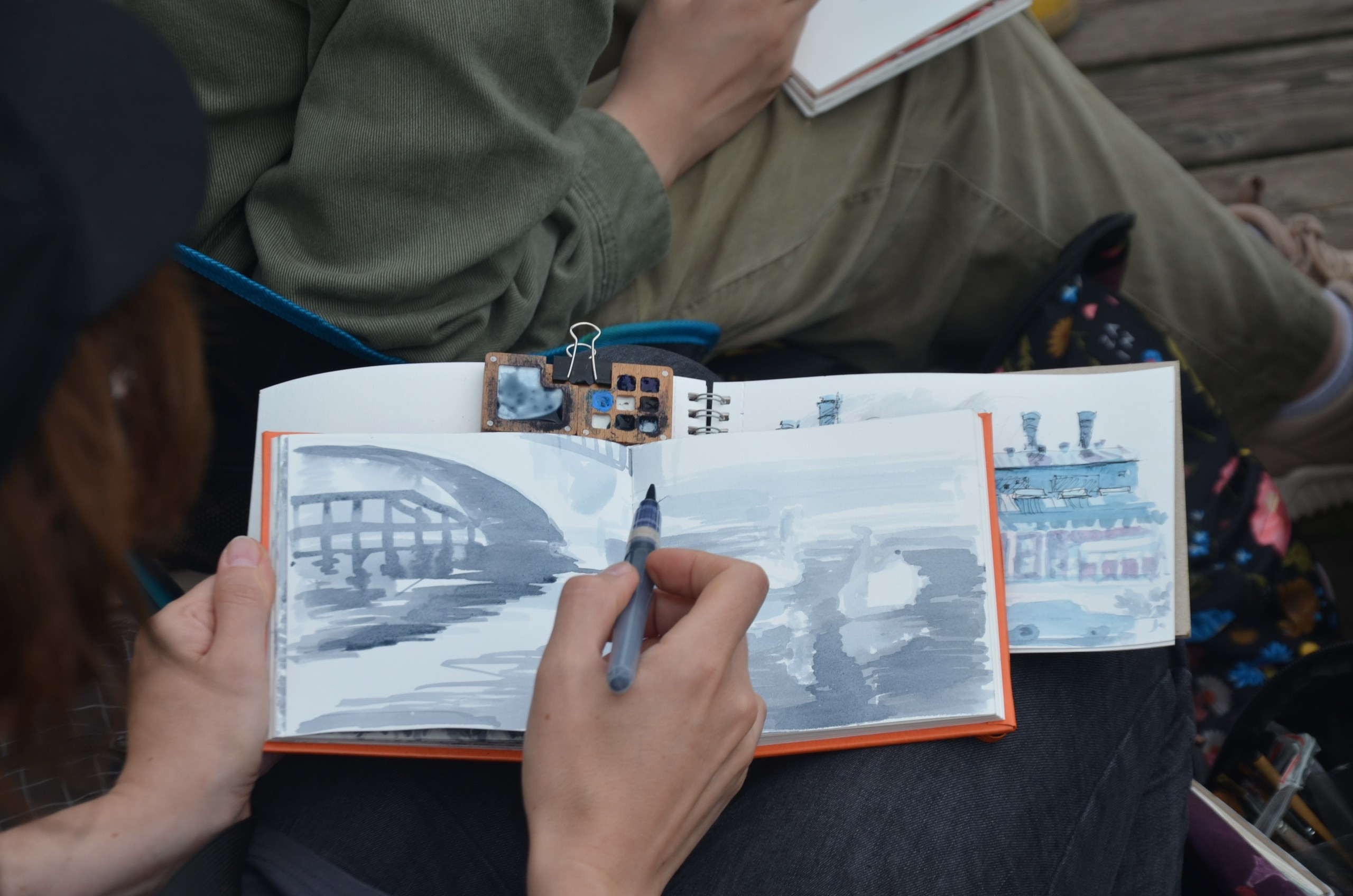 Пленэры для детей. Изостудия «Мы рисуем!» ♥ Южное Бутово, Москва