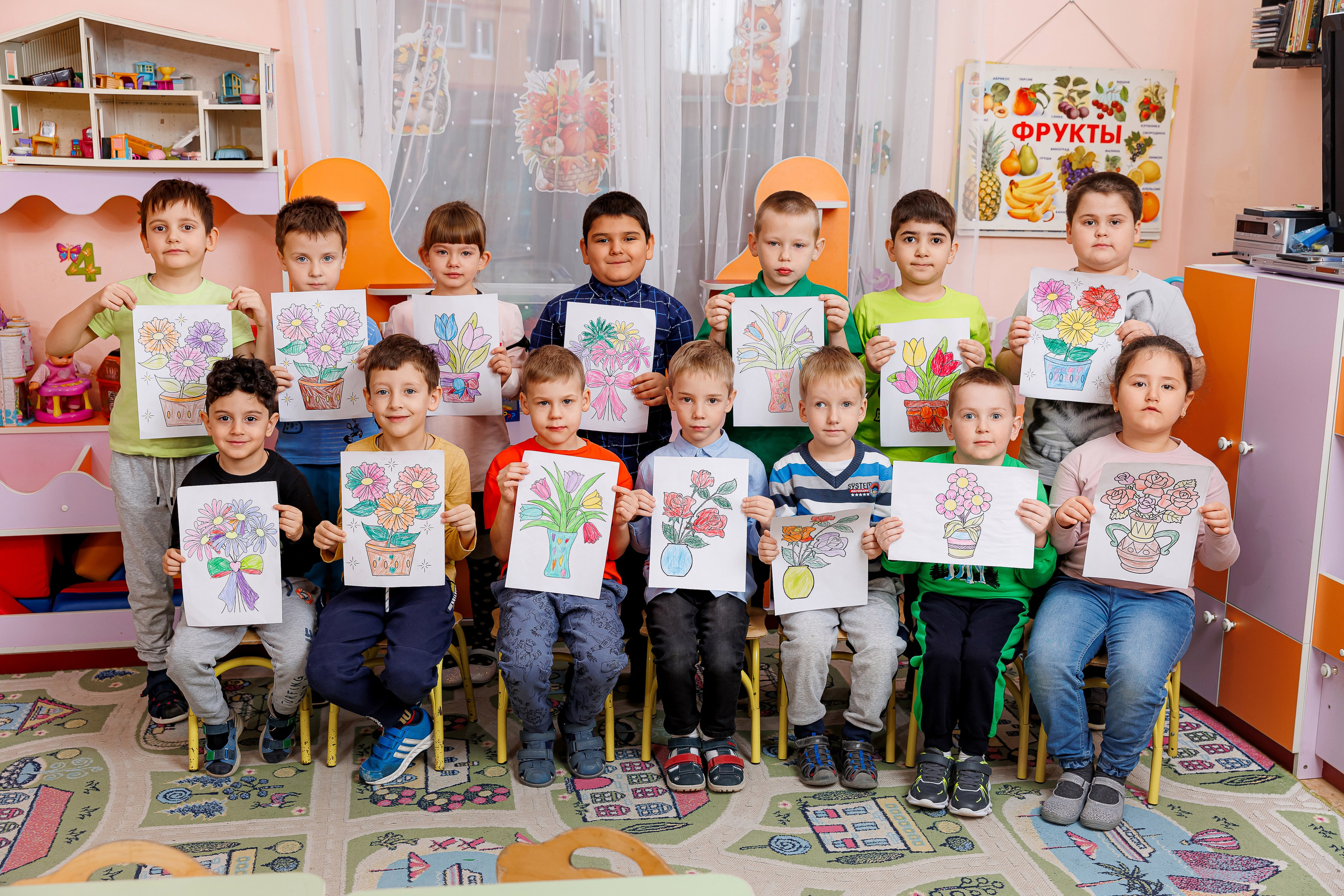 День в саду. Семейный и детский фотограф Комина Елена, Власиха, Одинцово