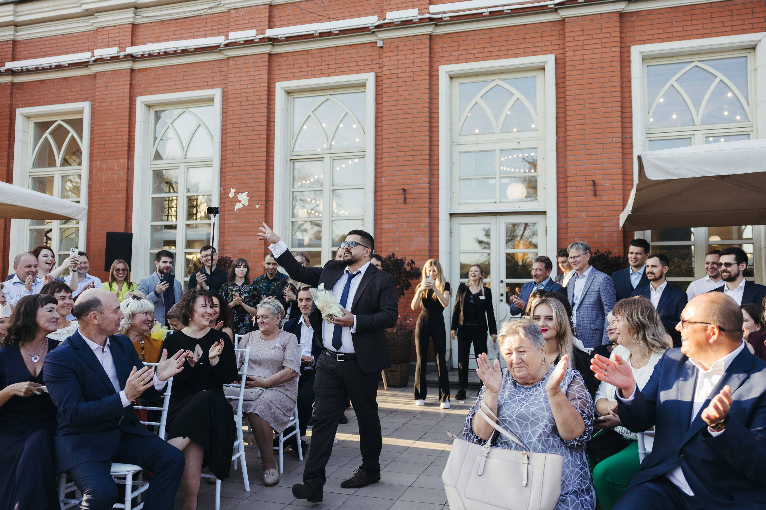 Свадебная фотосессия в парке Царицыно, Банкет в ресторане Пантеон. Свадебный фотограф Москва Анастасия Храмова
