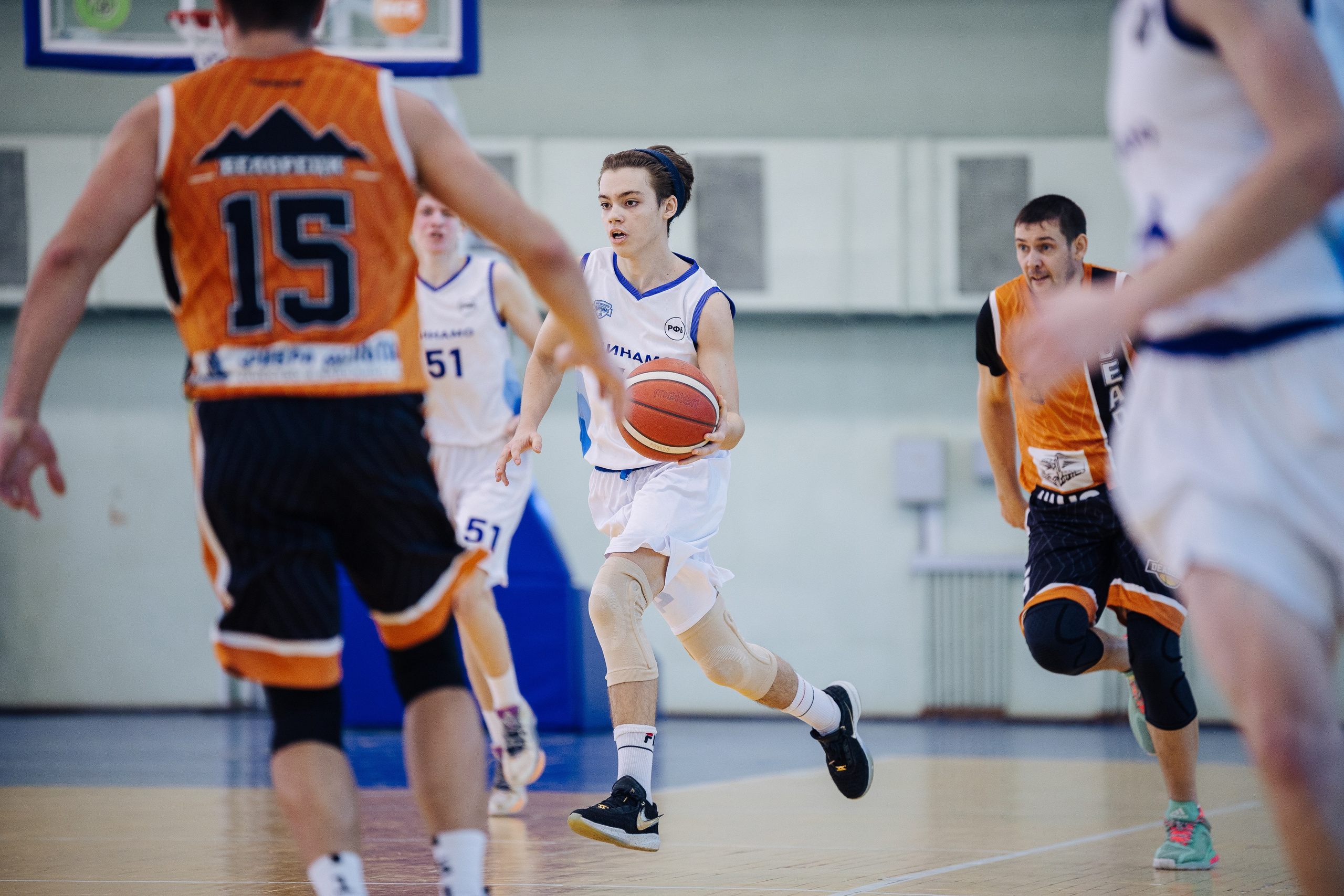 Любительский Чемпионат Магнитогорска по баскетболу // 09.02.25. Денис Прохоров Фотограф в г. Магнитогорск
