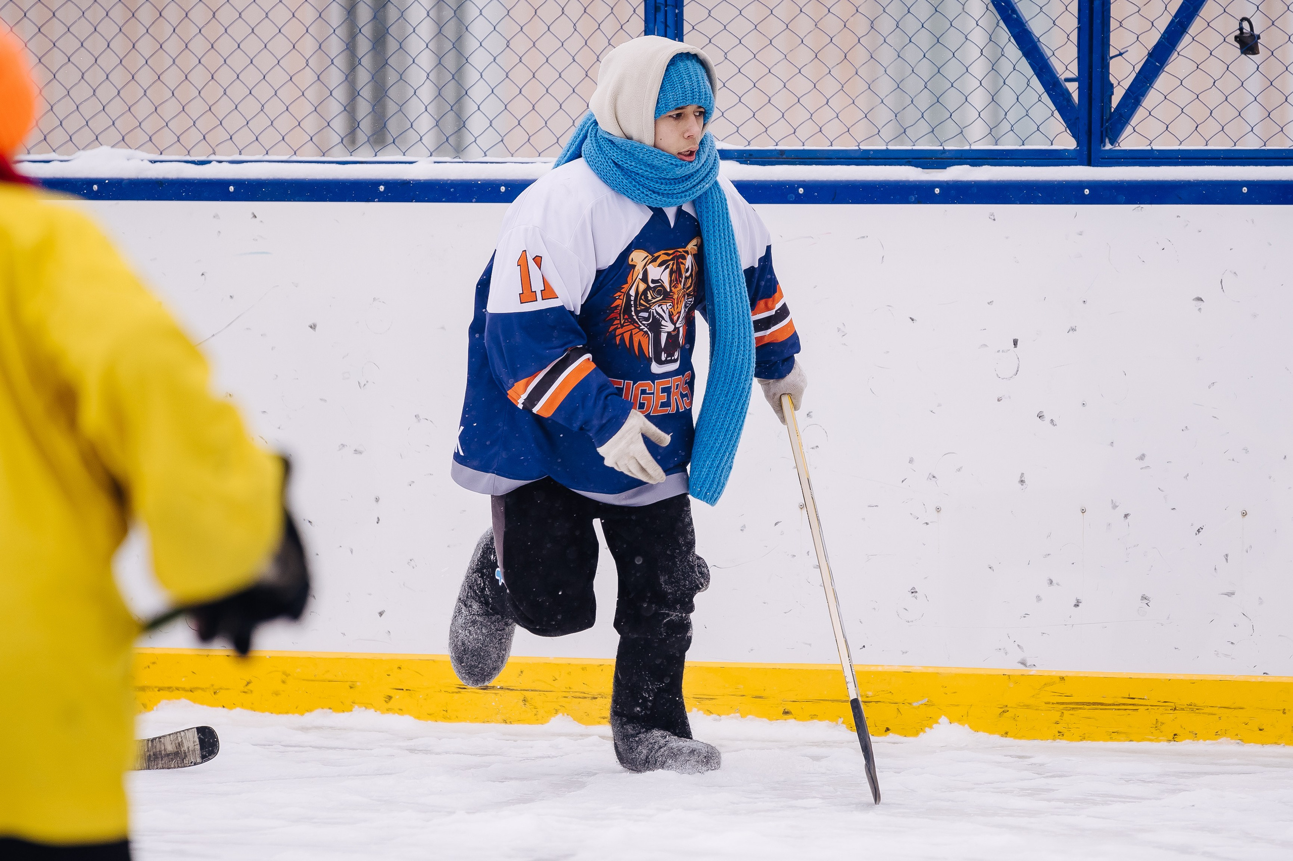 Хоккей на валенках // 22.02.25. Денис Прохоров Фотограф в г. Магнитогорск