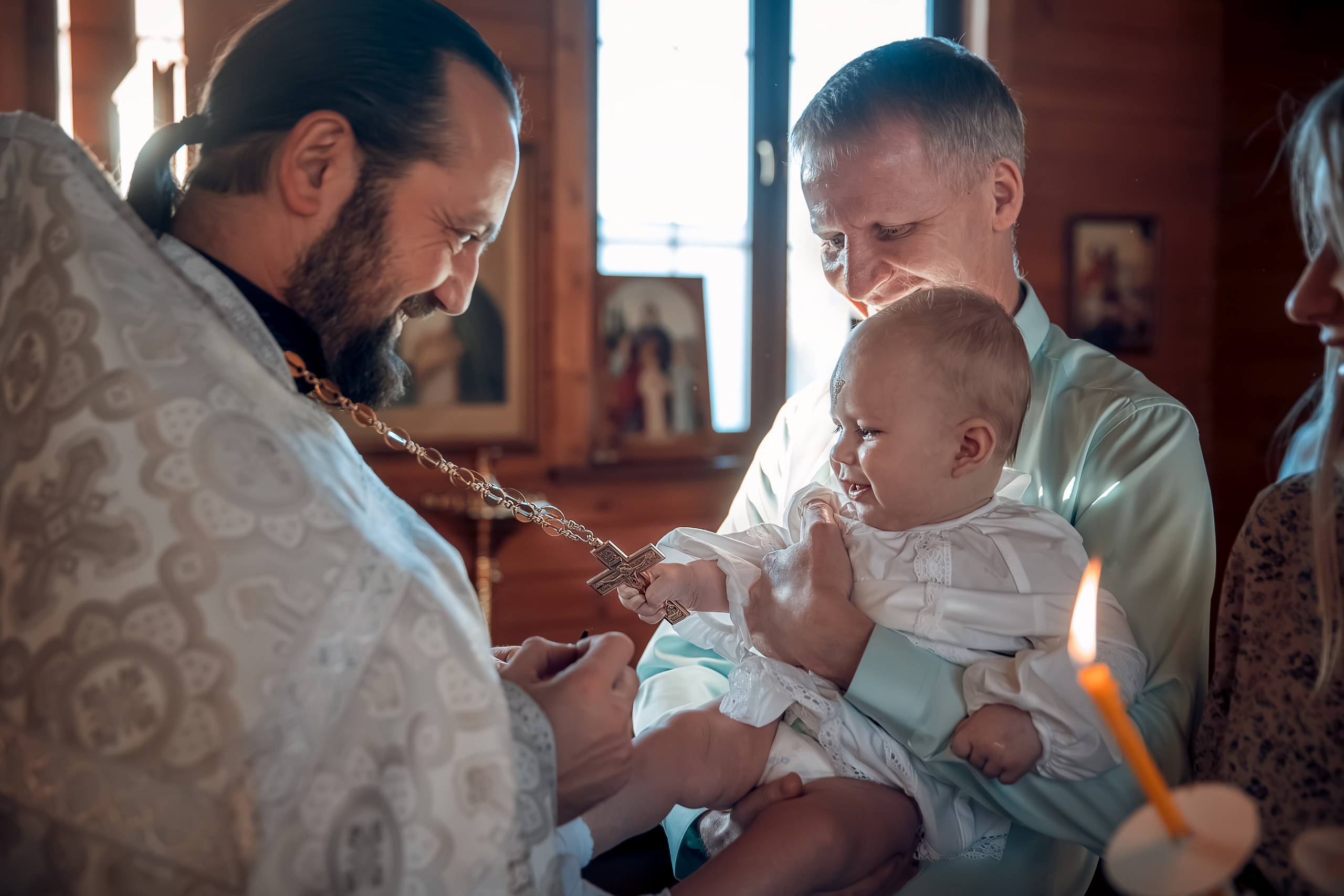Таинство Крещения Михаила 2023. Фотограф Таинств Крещение и Венчания г. Магадан Власова Ульяна