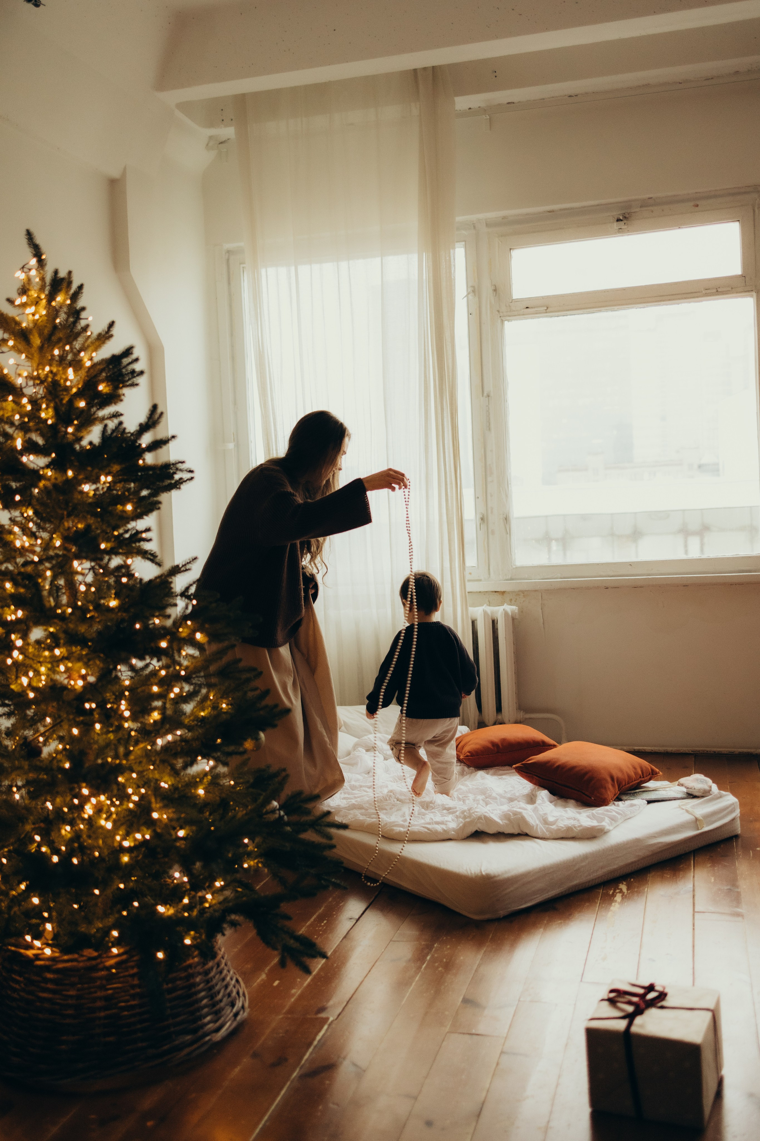 Семейная новогодняя фотосессия. Семейный фотограф в Москве Бунина Маргарита