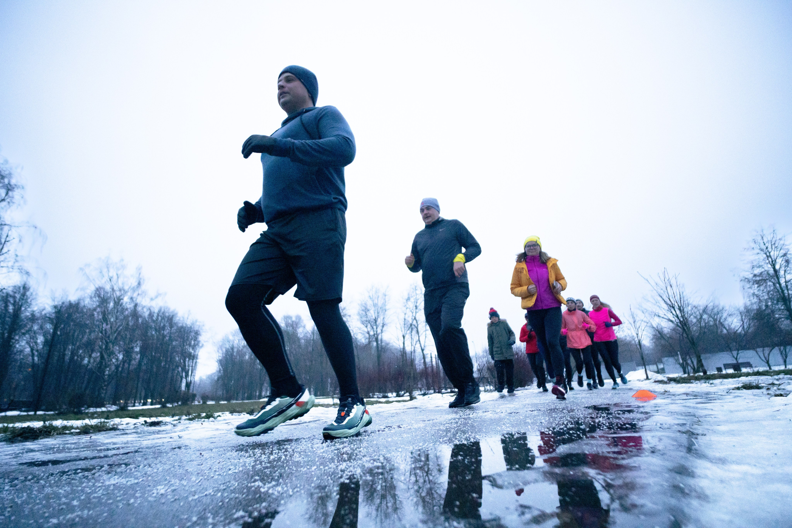 5 вёрст Наташинский 11 декабря 2025. Роман Капилюшов. Бег. Фото. Видео. г. Люберцы