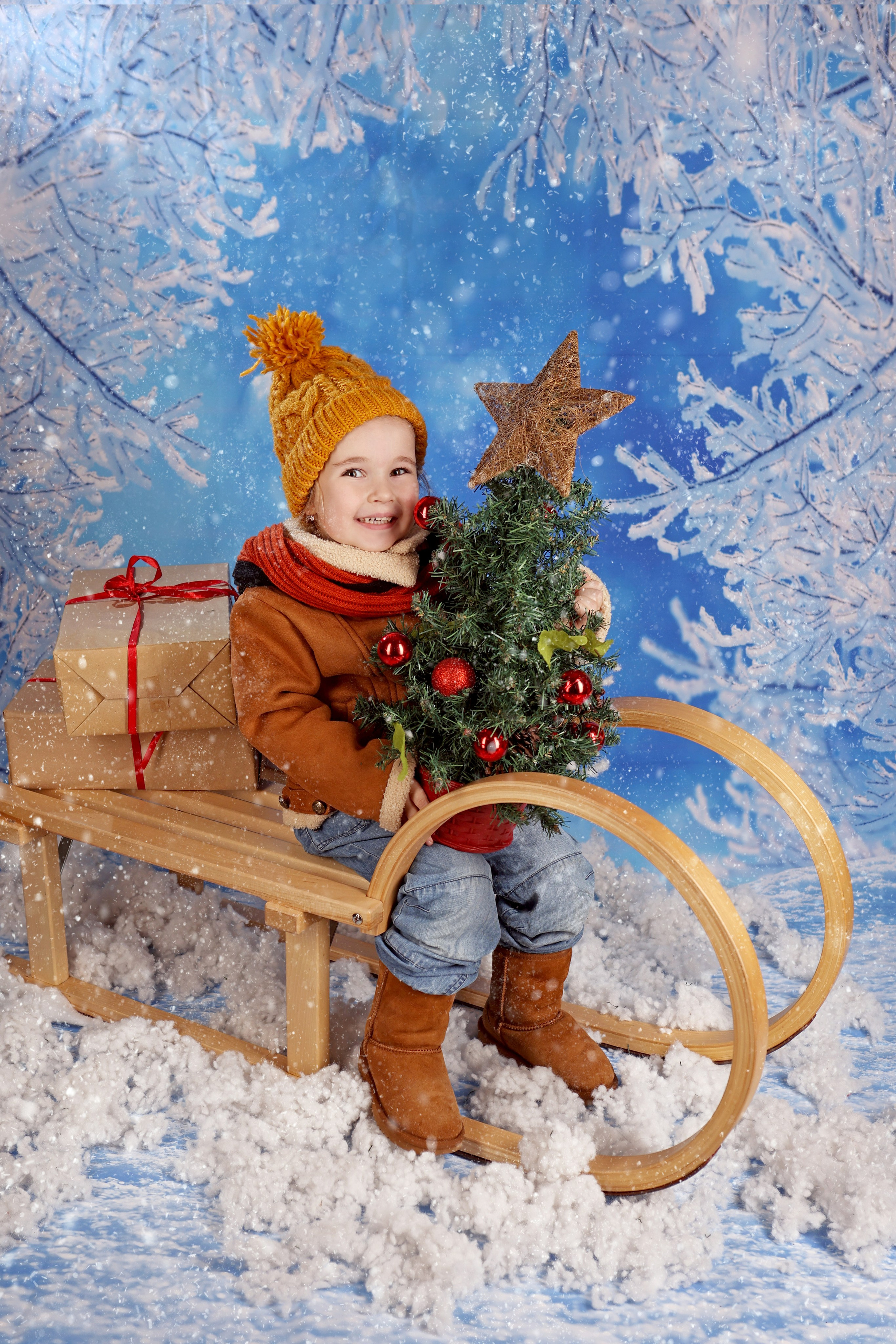 Санки НГ-2025. Фото в Минске Олег Цыганок #вашэнергичныйфотограф