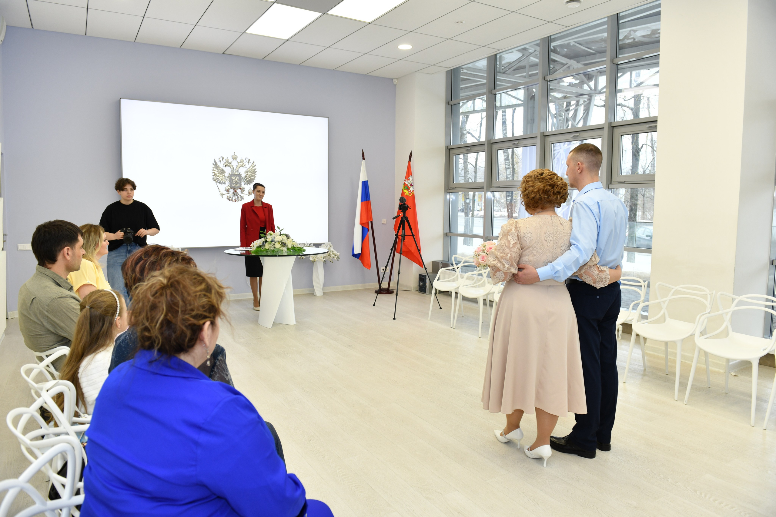 Регистрация брака Татьяны и Максима. Свадебные съёмки в Москве и МО Галина Борисова