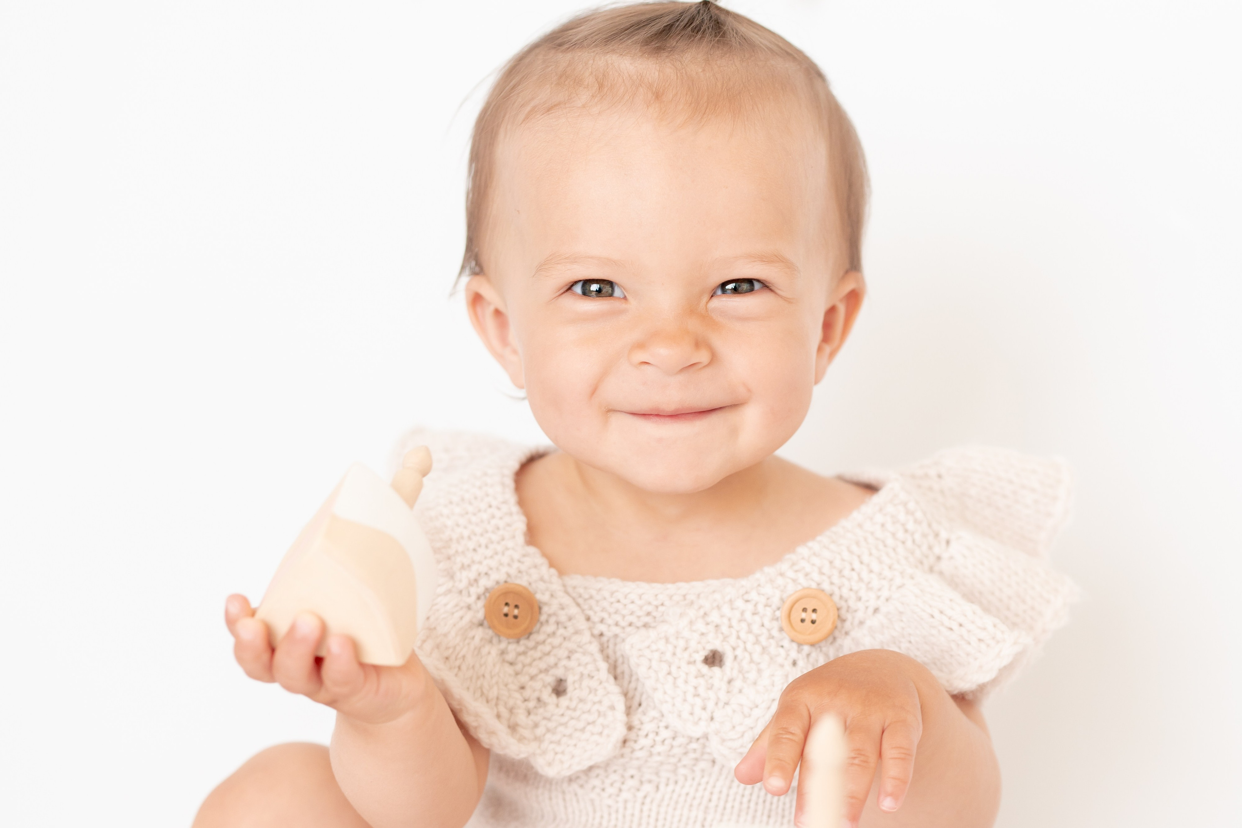 Первый день рождения малыша. Детская, семейная фотостудия в Санкт-Петербурге