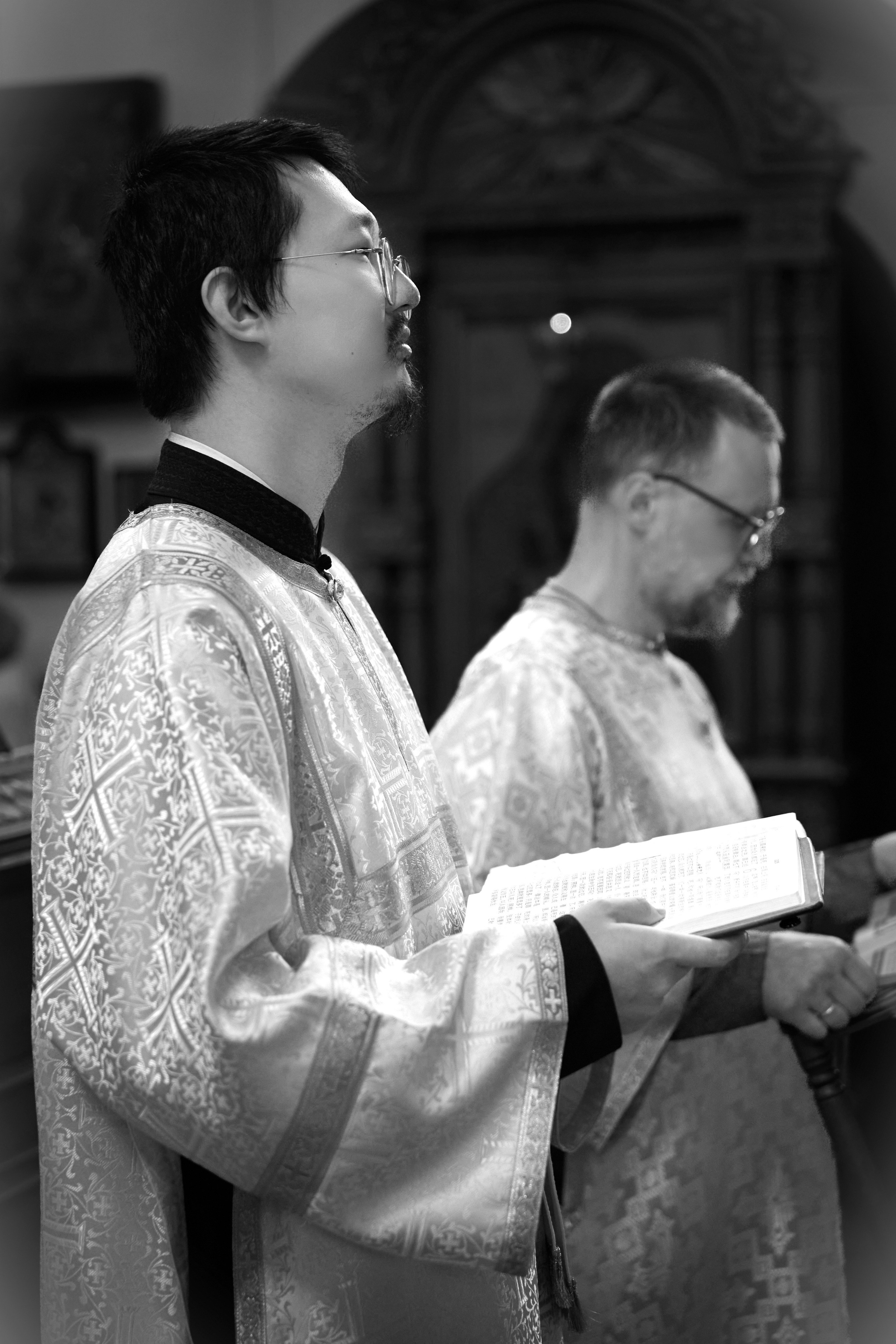 Литургия на китайском языке. Фотограф в Москве