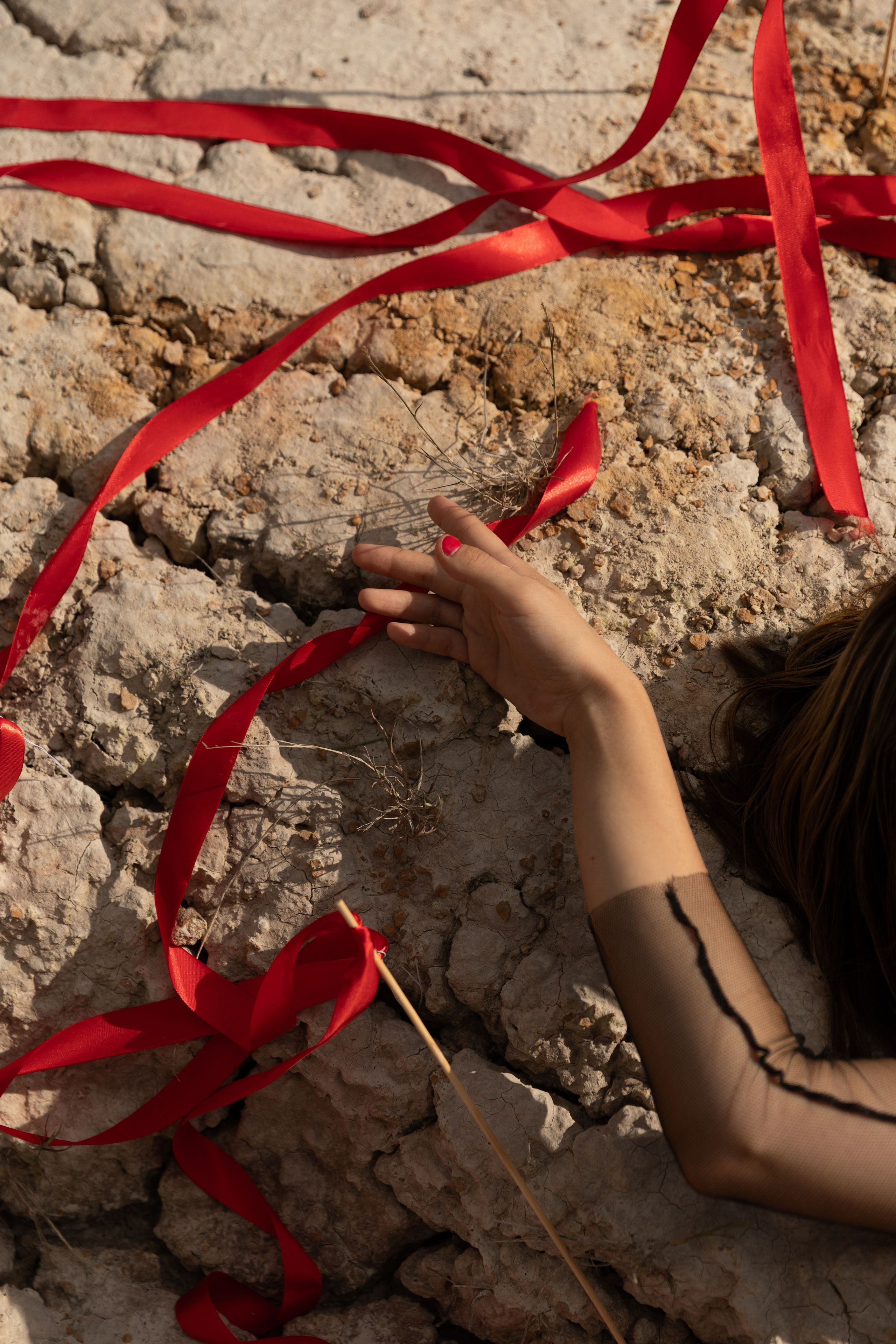 Александра «Red ribbons». Фотограф Мария Щеголькова. Чувственный женский портрет