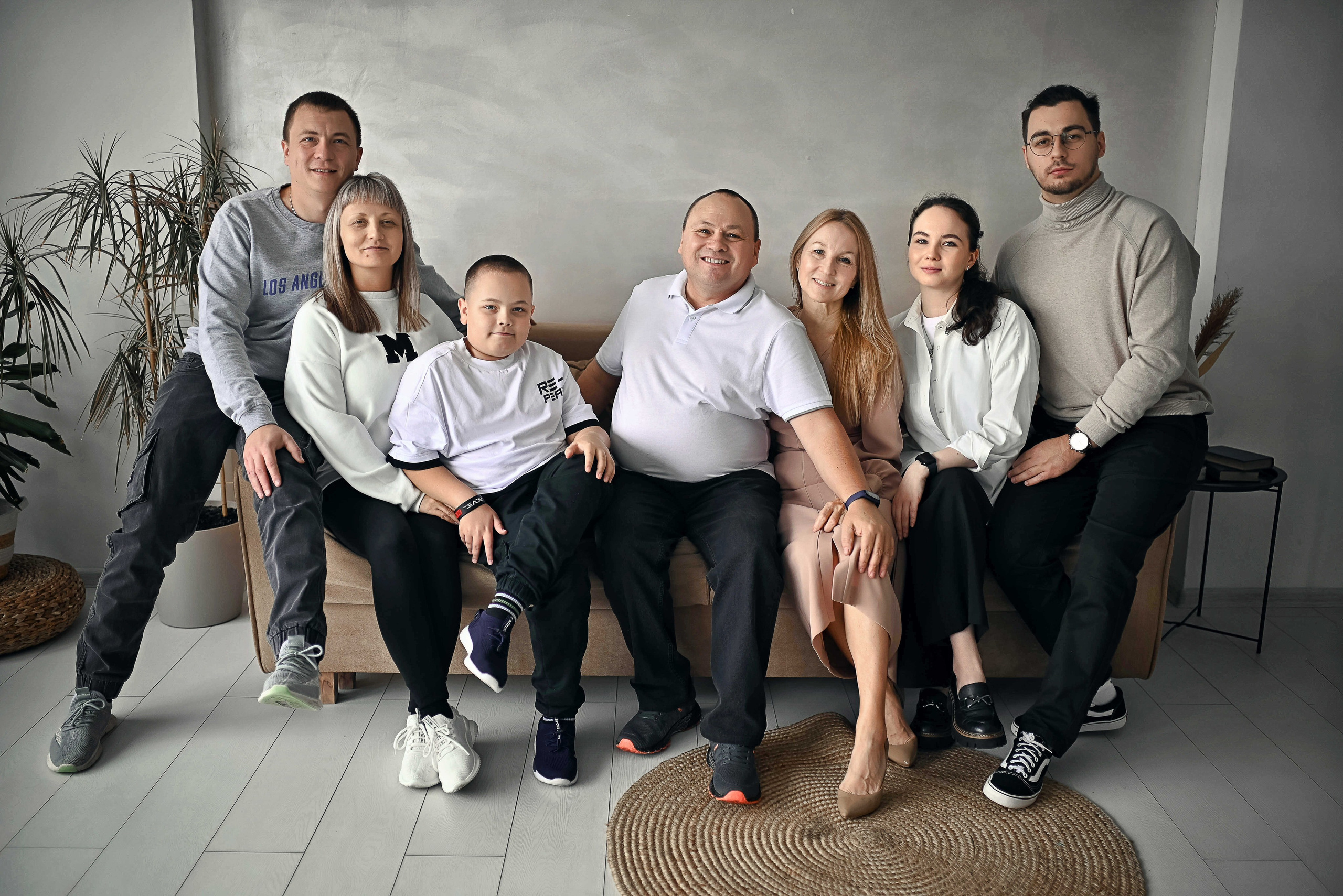 Сьемка поколений. Фотосессия большой семьи в Красноярске. Фотографы крещения/венчания  Красноярск Татьяна и Вячеслав Переваловы