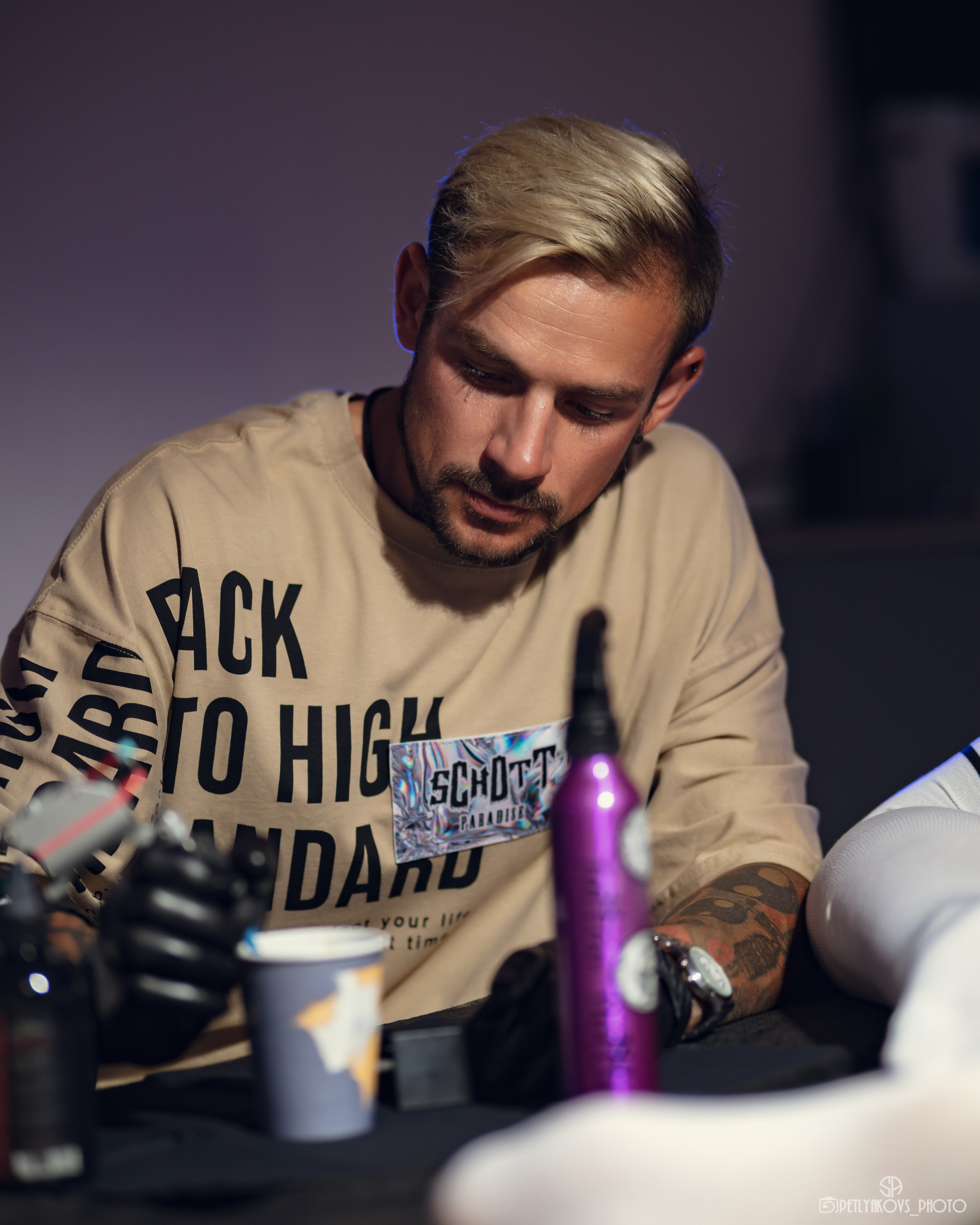 Фотосессия для мастера тату Александра. Фотограф, видеограф Пятигорск, Ставрополь, Ессентуки, Petlyakovs_photo